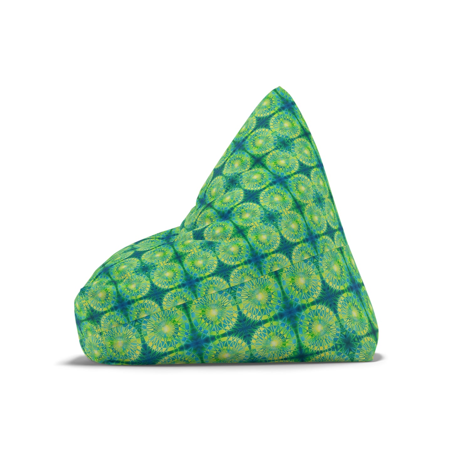 Safety Net Circles by Uta Feinstein Bean Bag Chair Cover