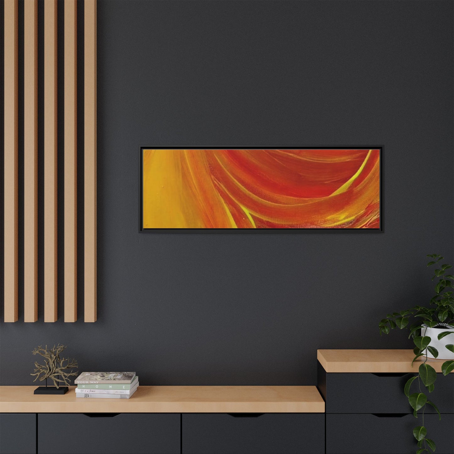 'Autumn' Framed Canvas Art