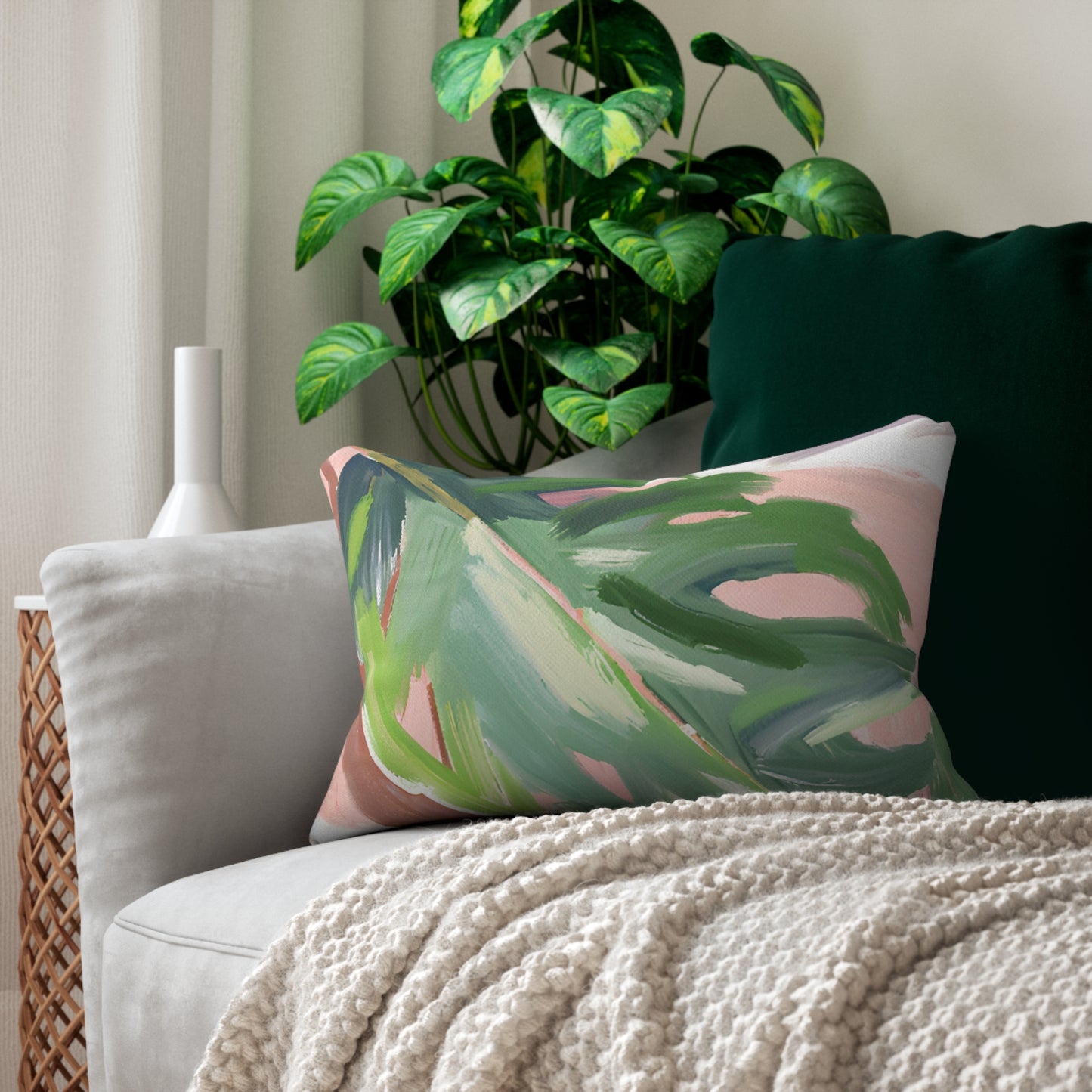 The Leaf Lumbar Pillow