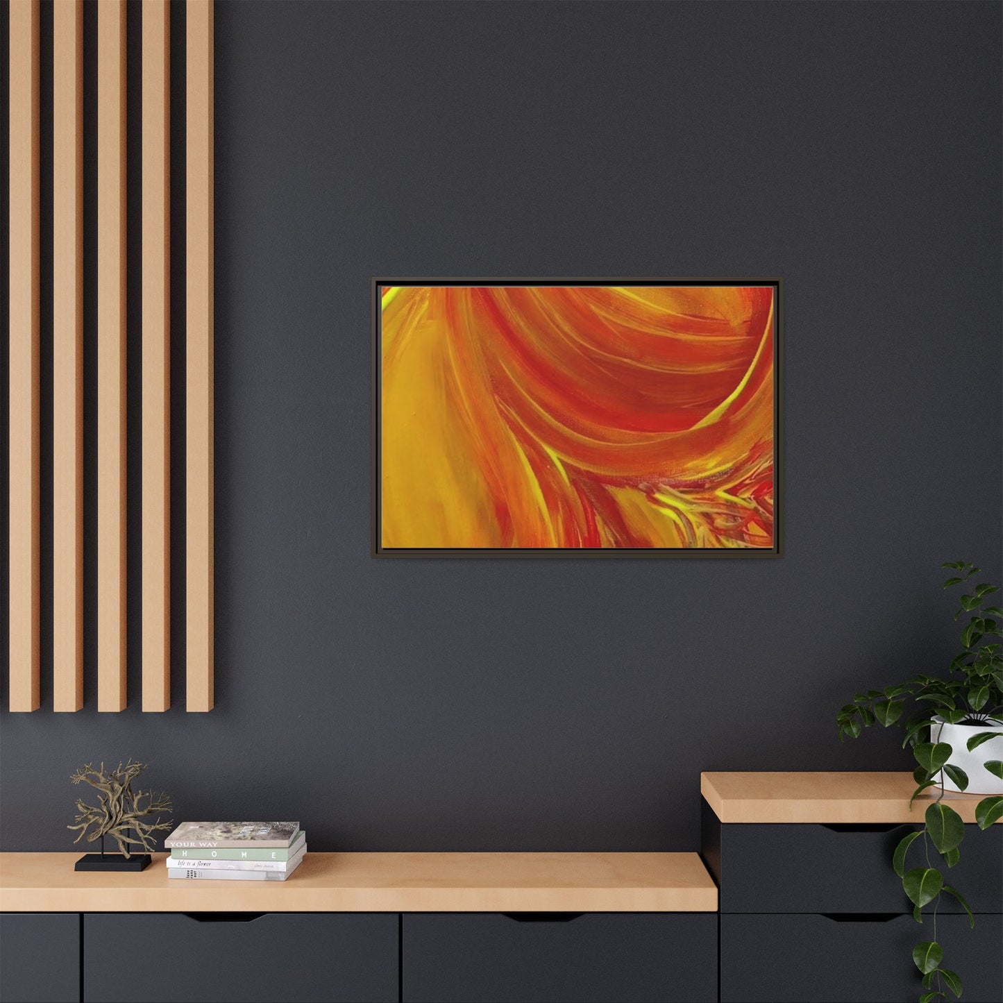 'Autumn' Framed Canvas Art