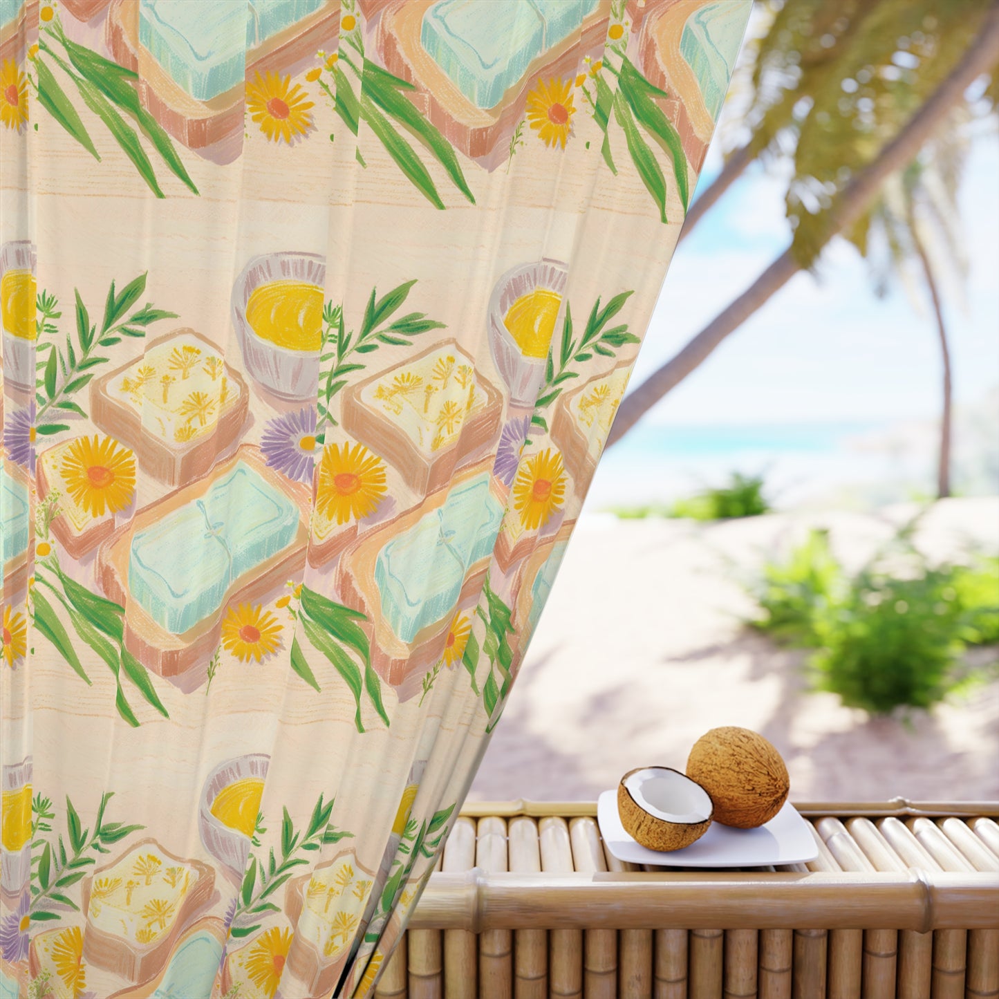 Soap Window Curtain (1 Piece)