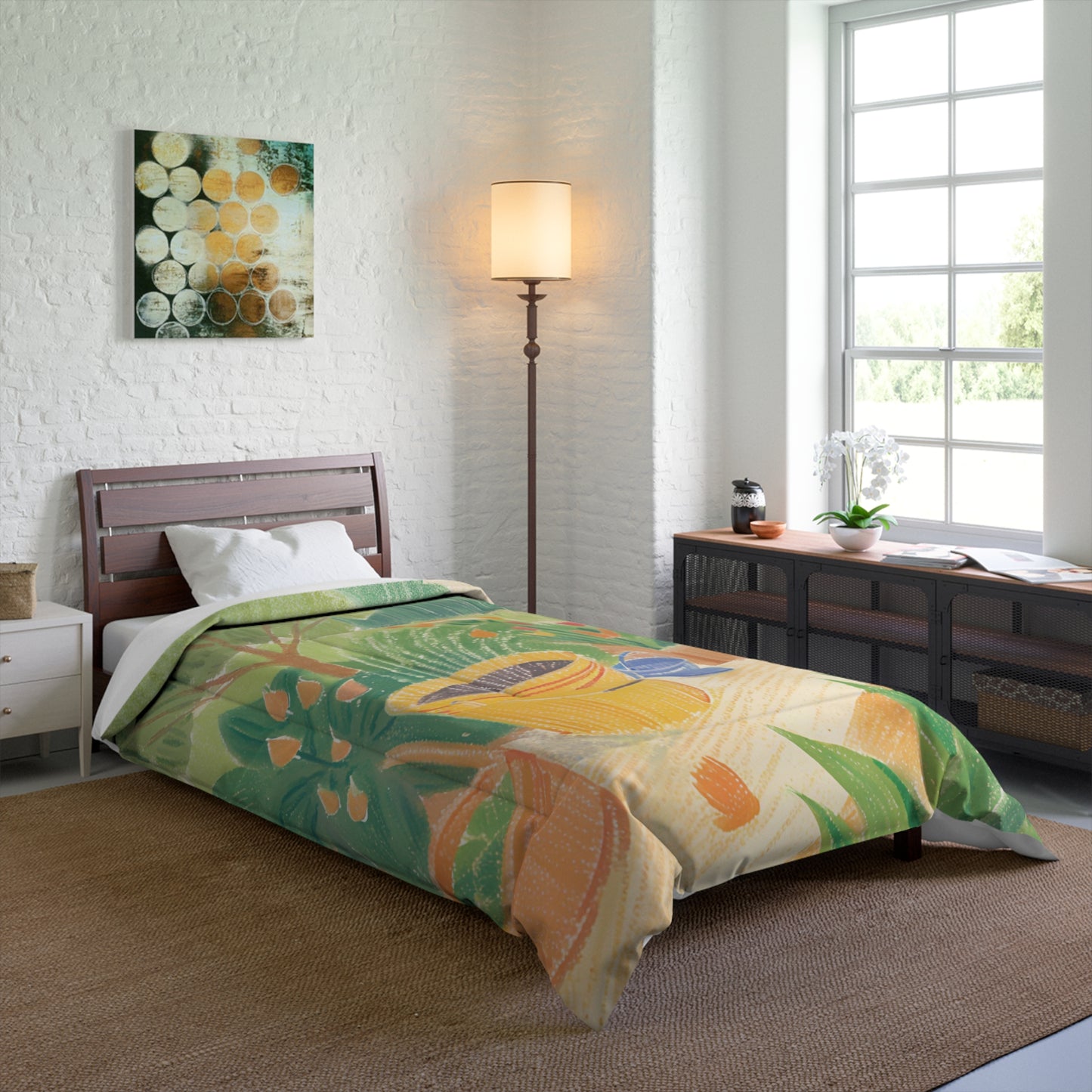 Rain Garden Comforter