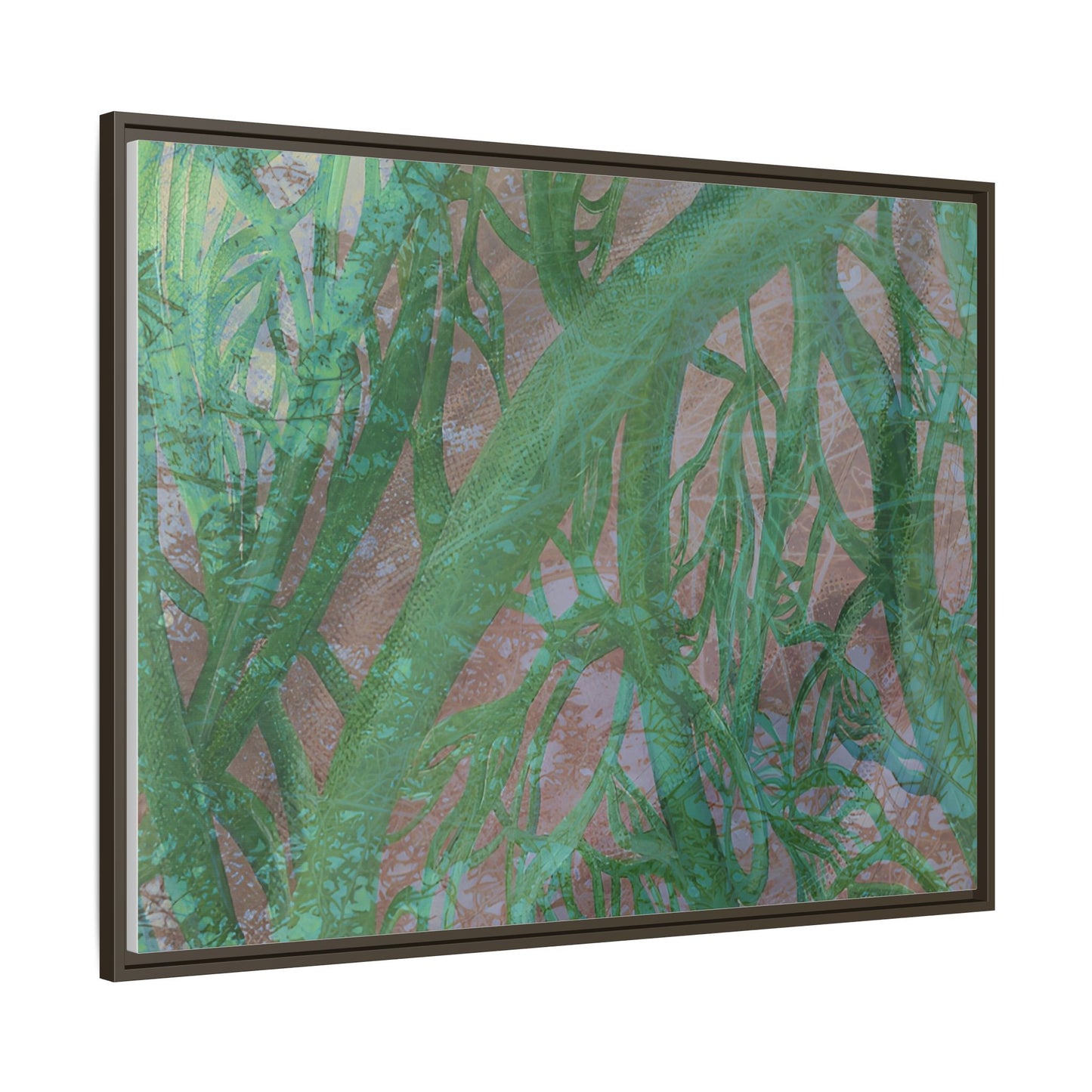 Inner Depths Framed Canvas Art