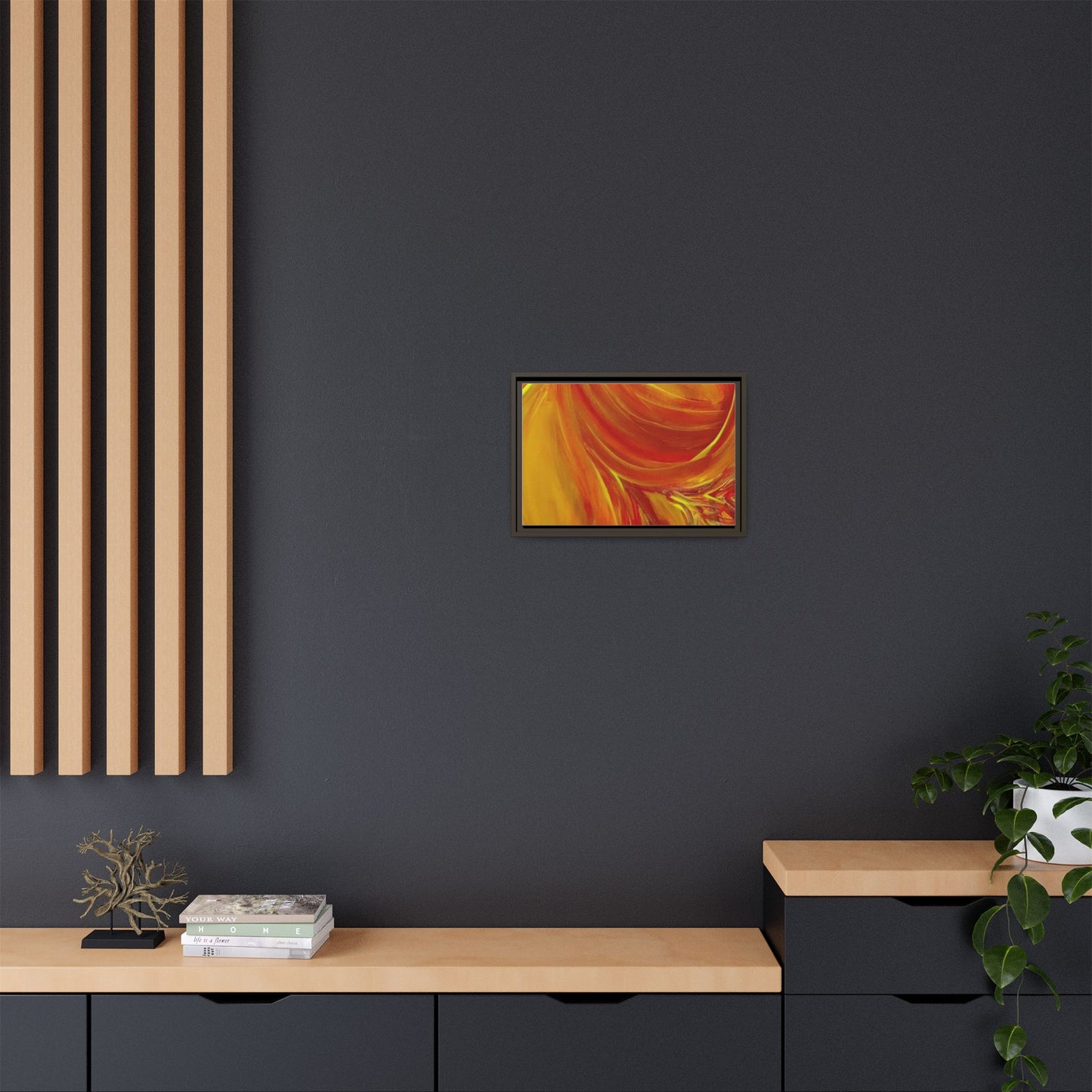 'Autumn' Framed Canvas Art