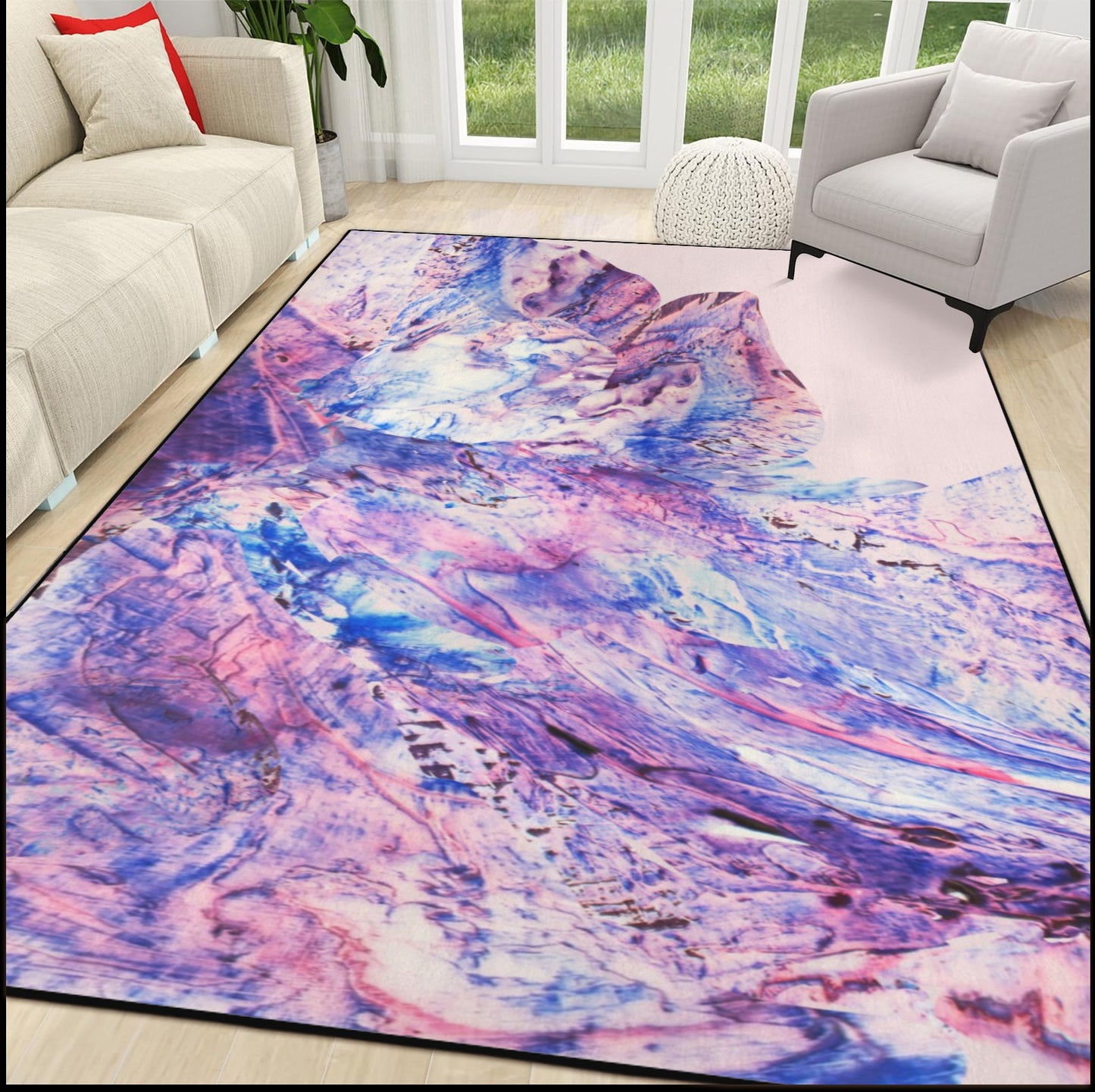 Butterfly by Lu Meng Area Rug