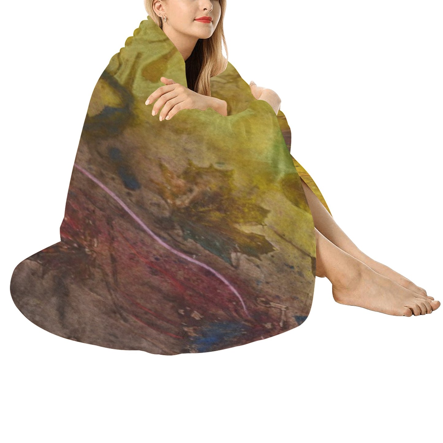 Natur b by Eskild Beck Circular Ultra-Soft Micro Fleece Blanket