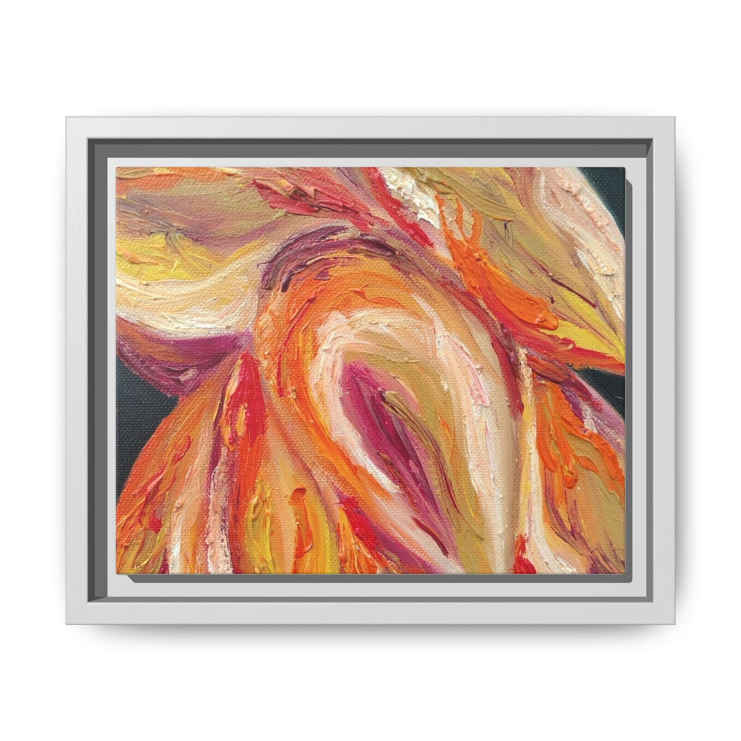 Dramatic Awakening Framed Canvas Art