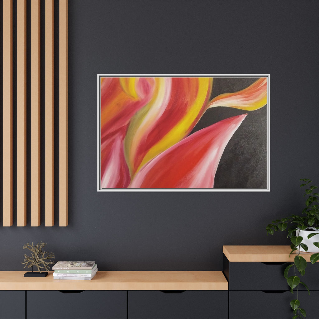 'A Autistic Phoenix' Framed Canvas Art