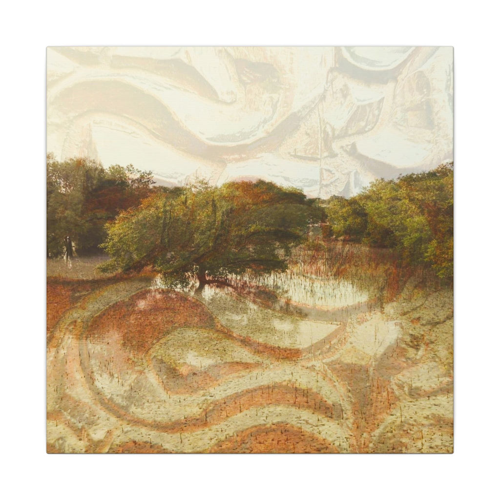 Serene Mangroves Canvas