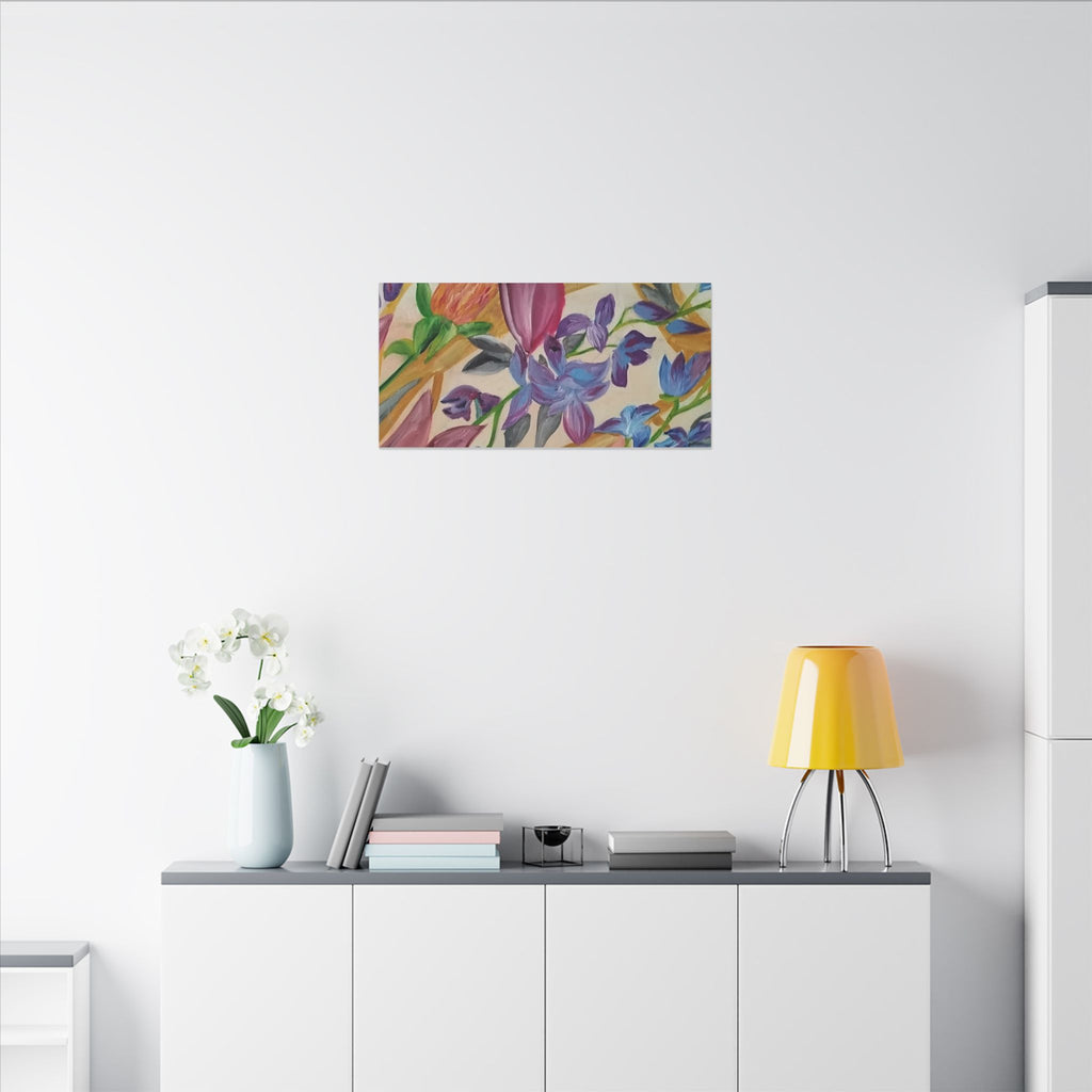 'A Dream of Flowers' Canvas