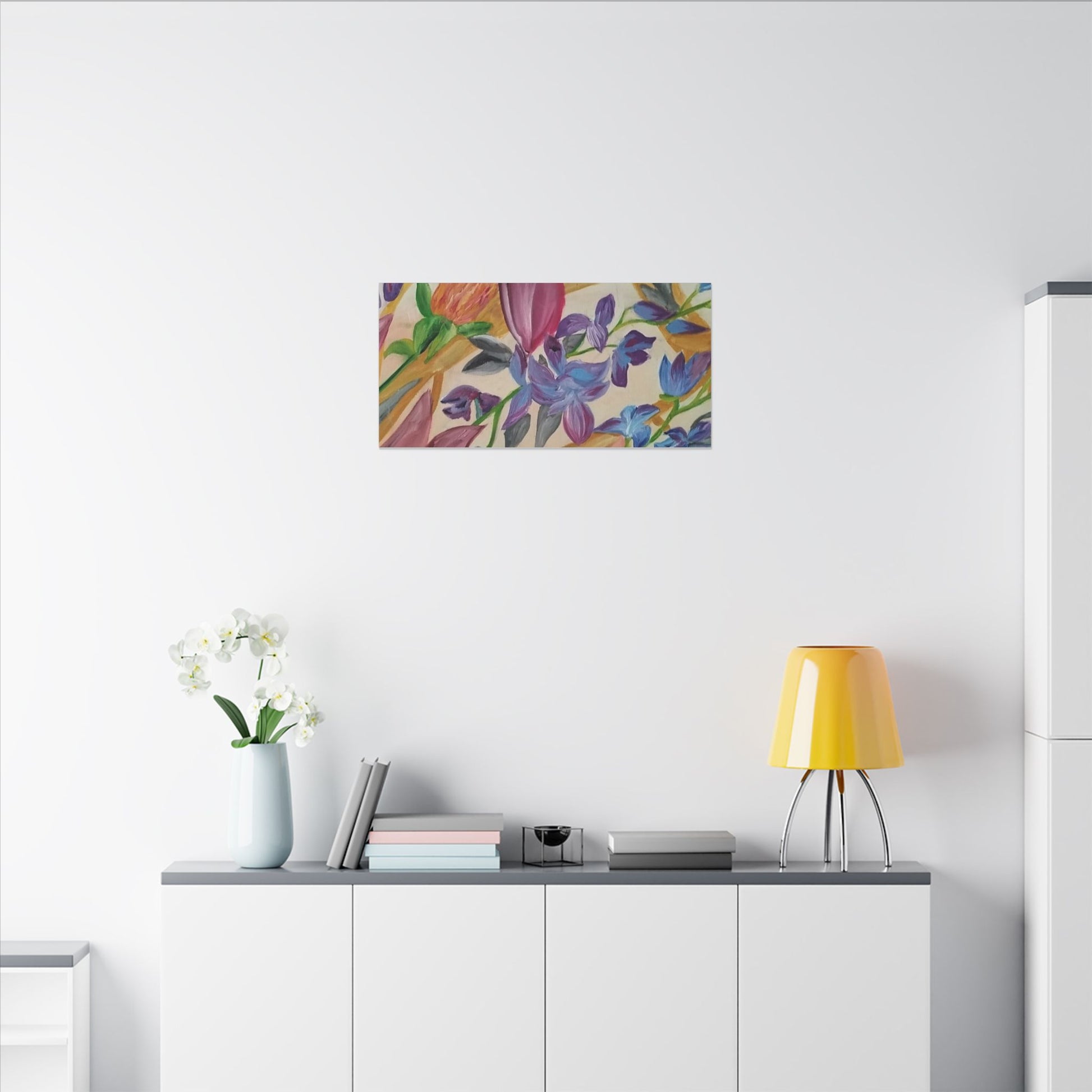 'A Dream of Flowers' Canvas