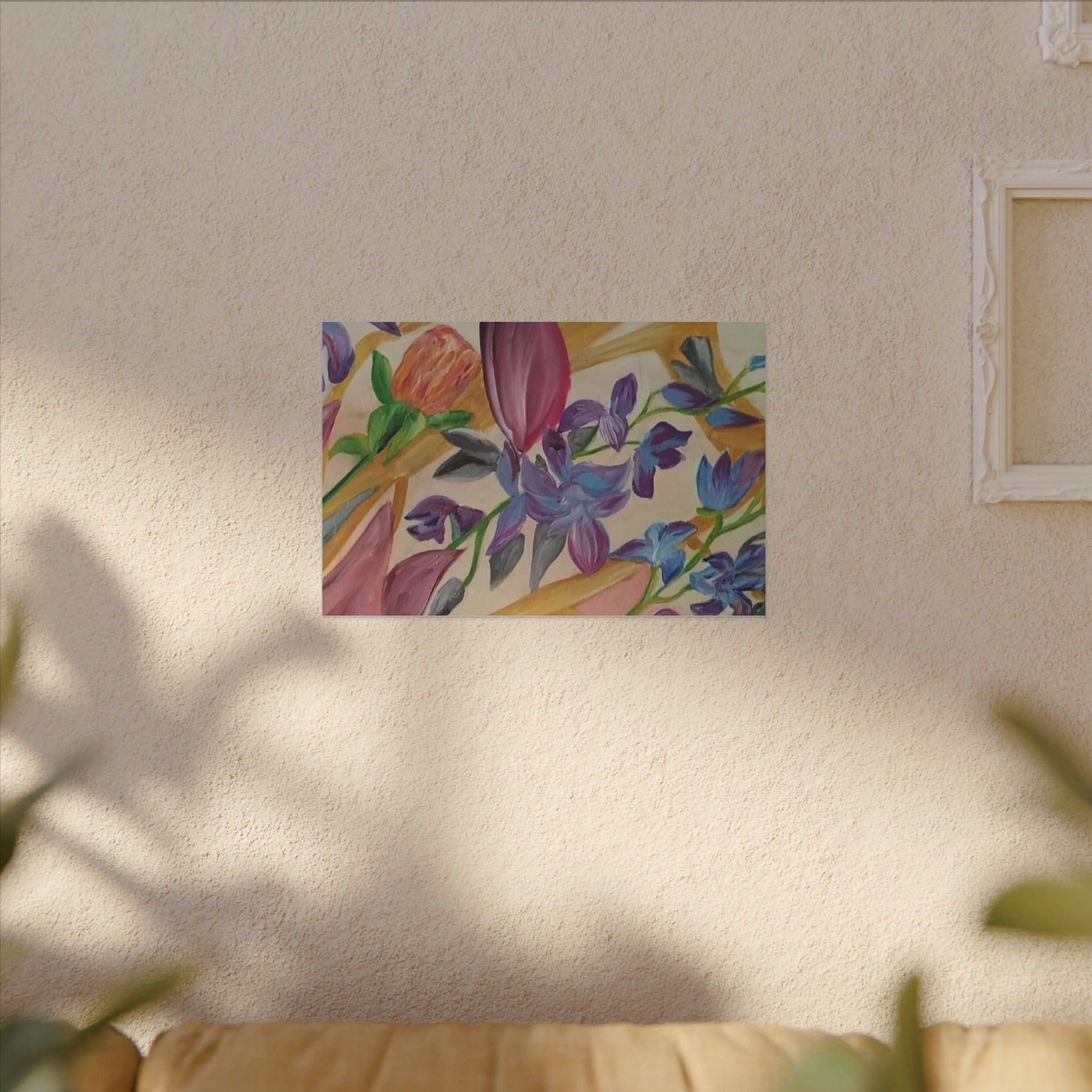 'A Dream of Flowers' Canvas