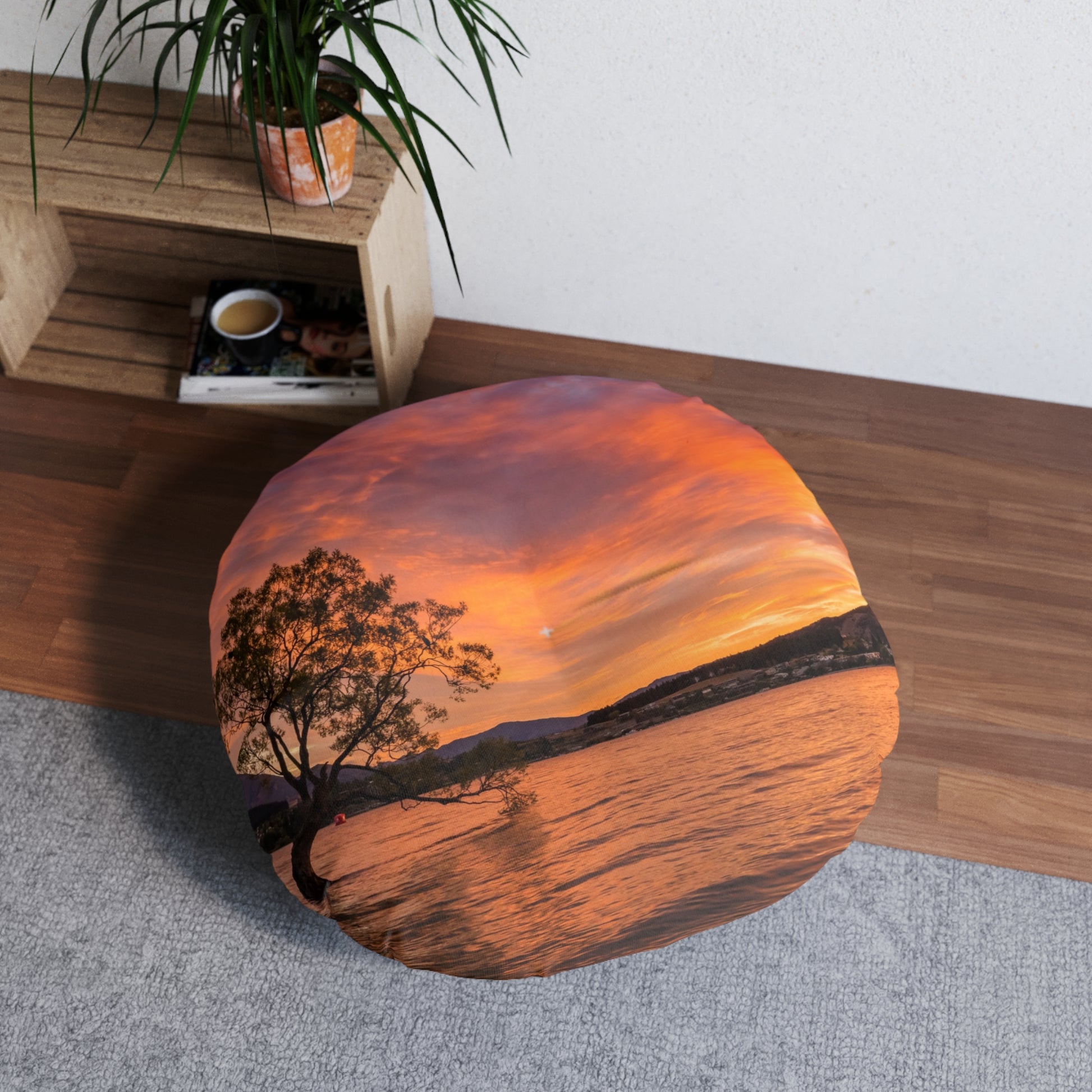 Wanaka Queenstown Tufted Floor Pillow
