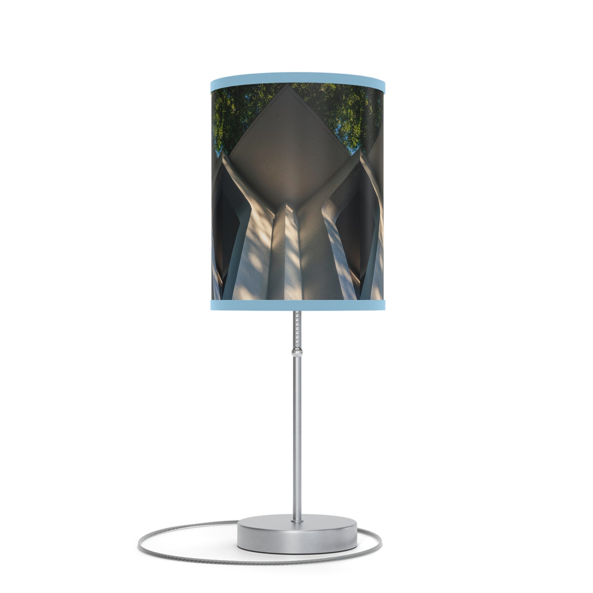 Geometric Corner Table Lamp