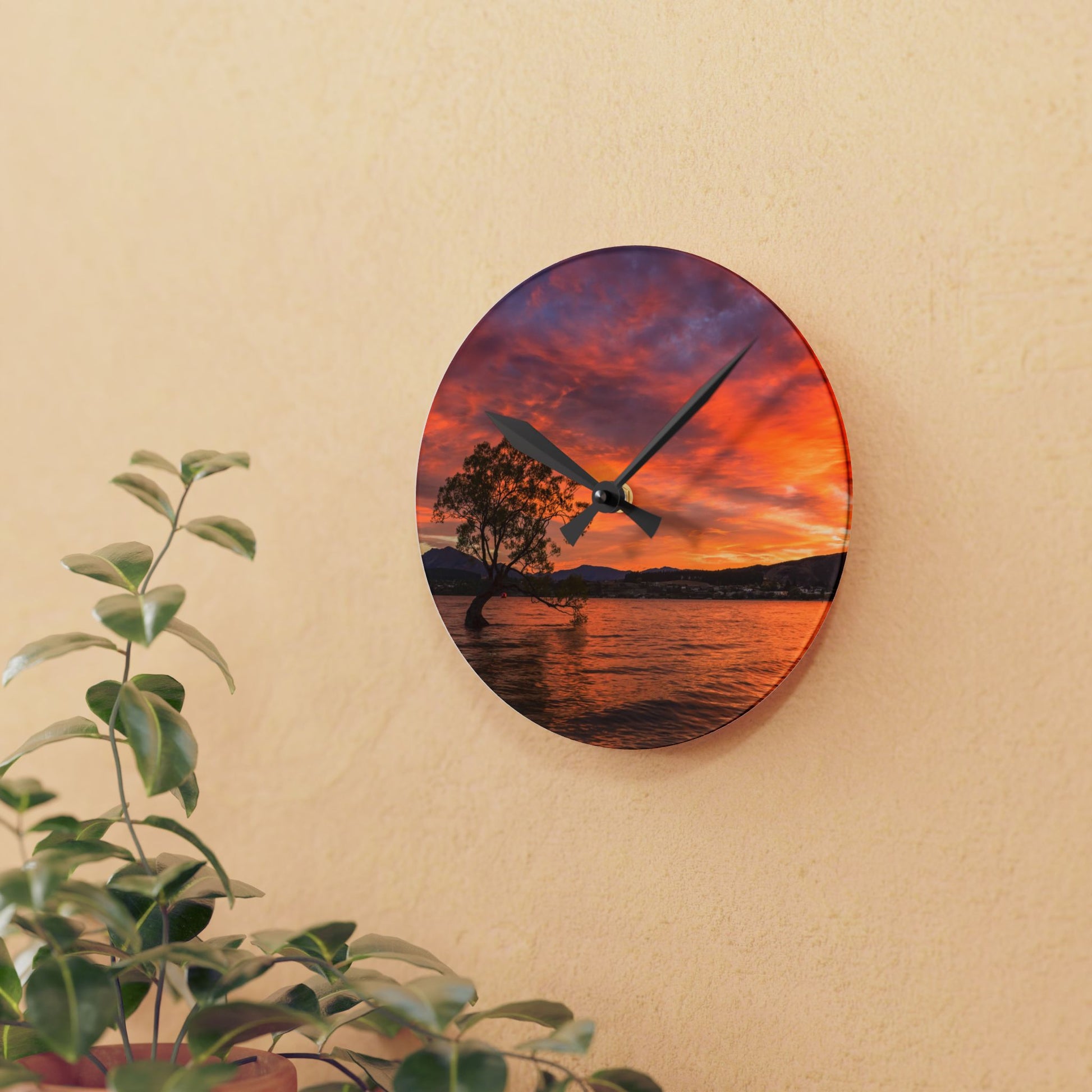 Wanaka Queenstown Wall Clock