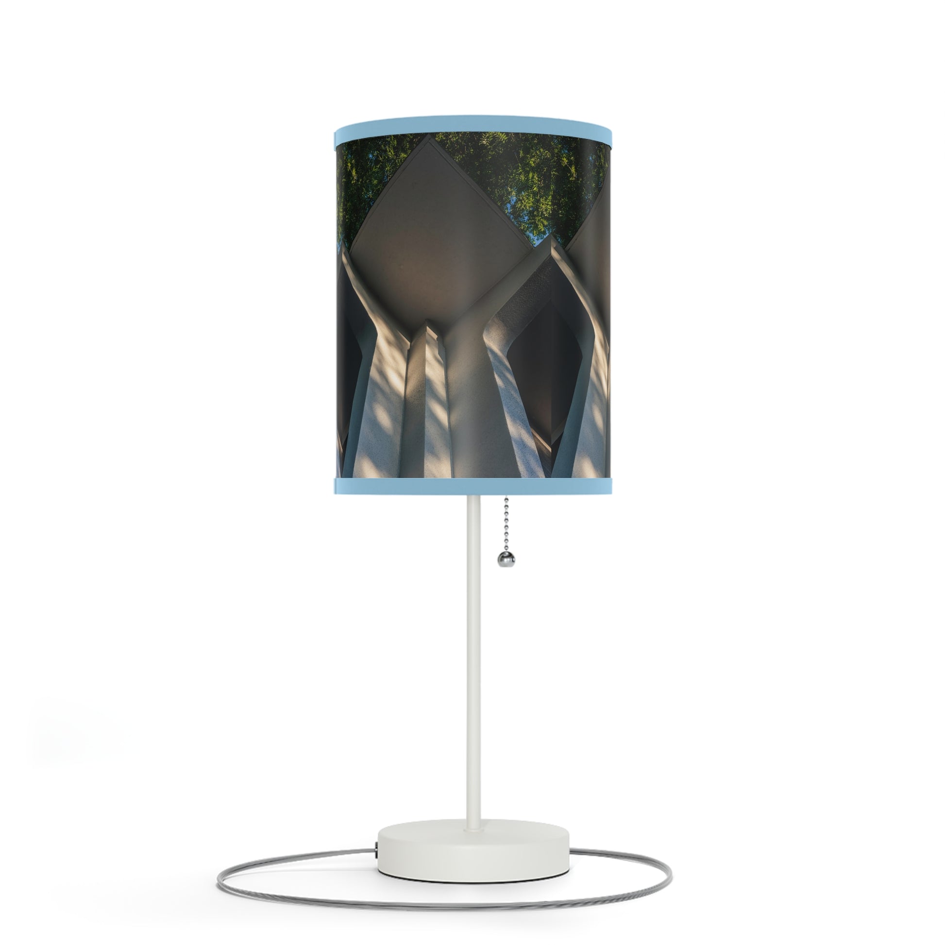 Geometric Corner Table Lamp