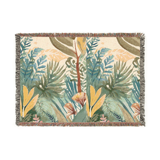 Forest 100% Cotton Cozy Blanket