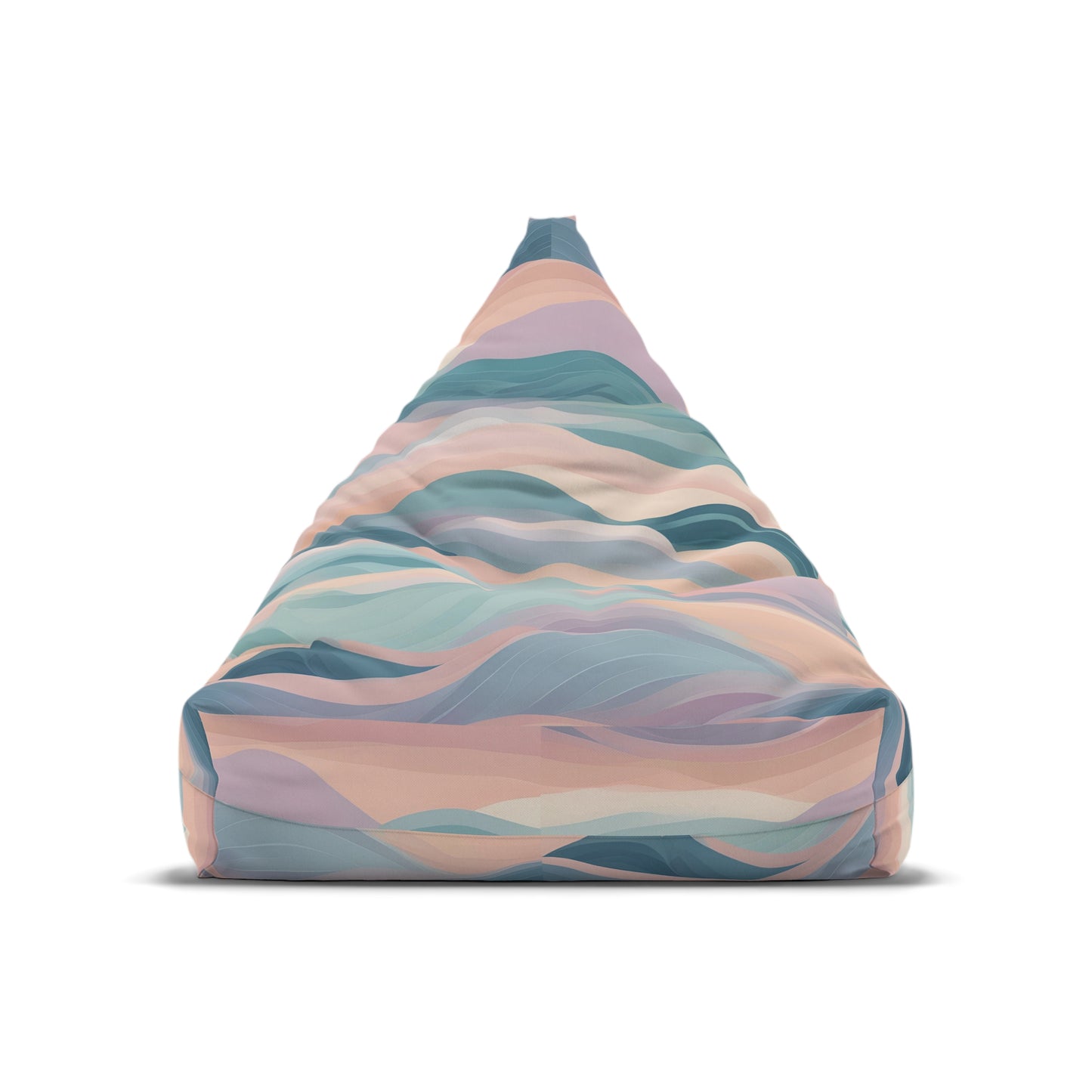 Serenity Wave Bean Bag Chair Cover