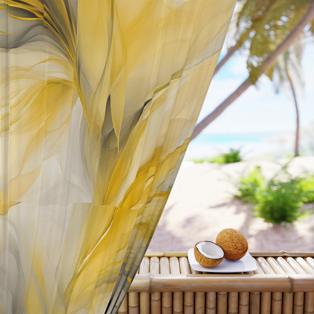 Sunshine Harmony Window Curtains (1 Piece)