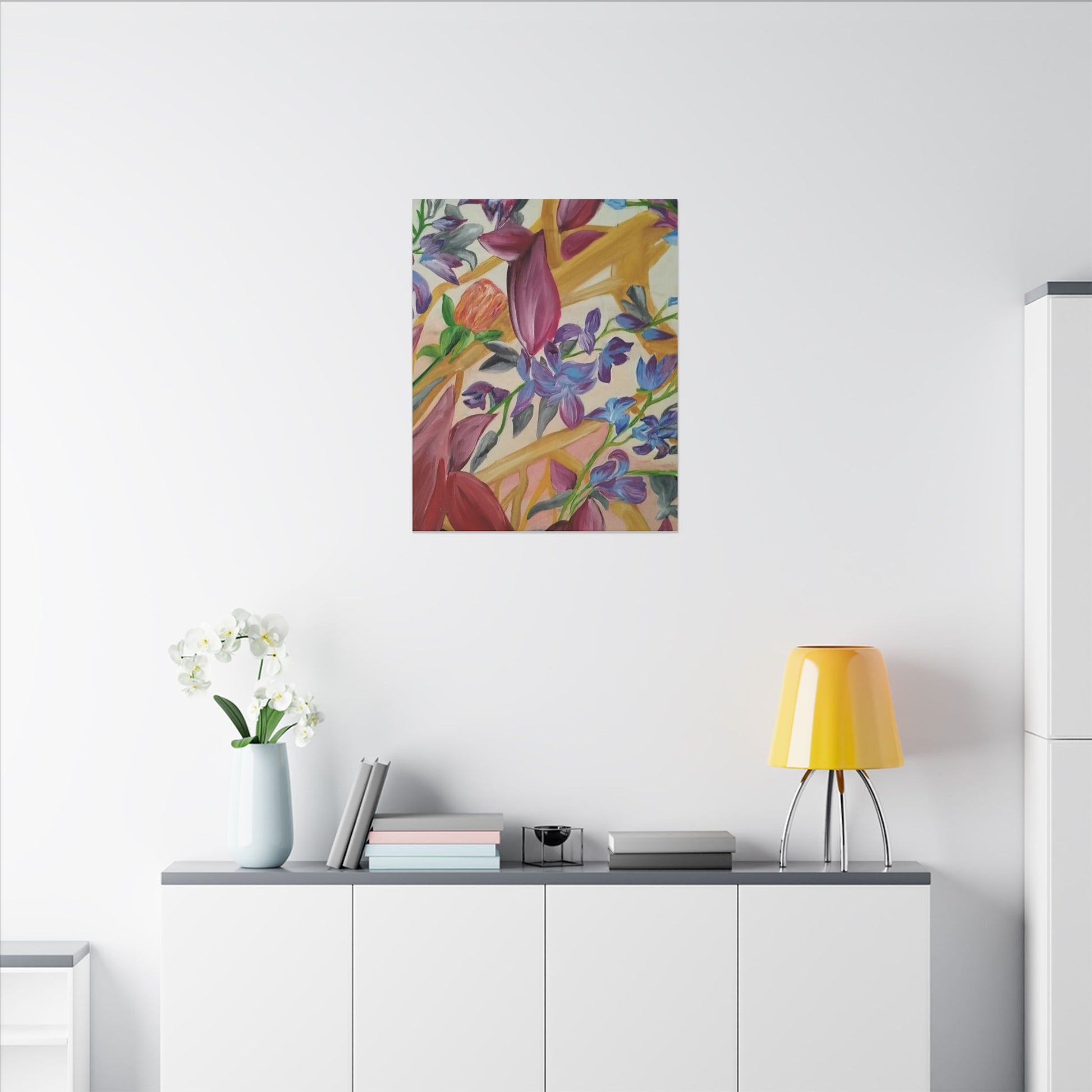 'A Dream of Flowers' Canvas