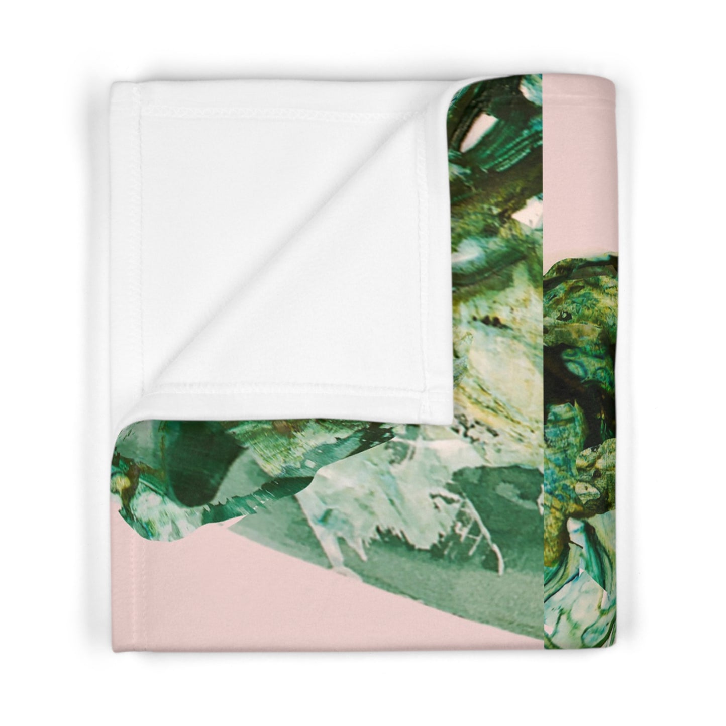 Vegetating by Lu Meng Soft Fleece Baby Blanket