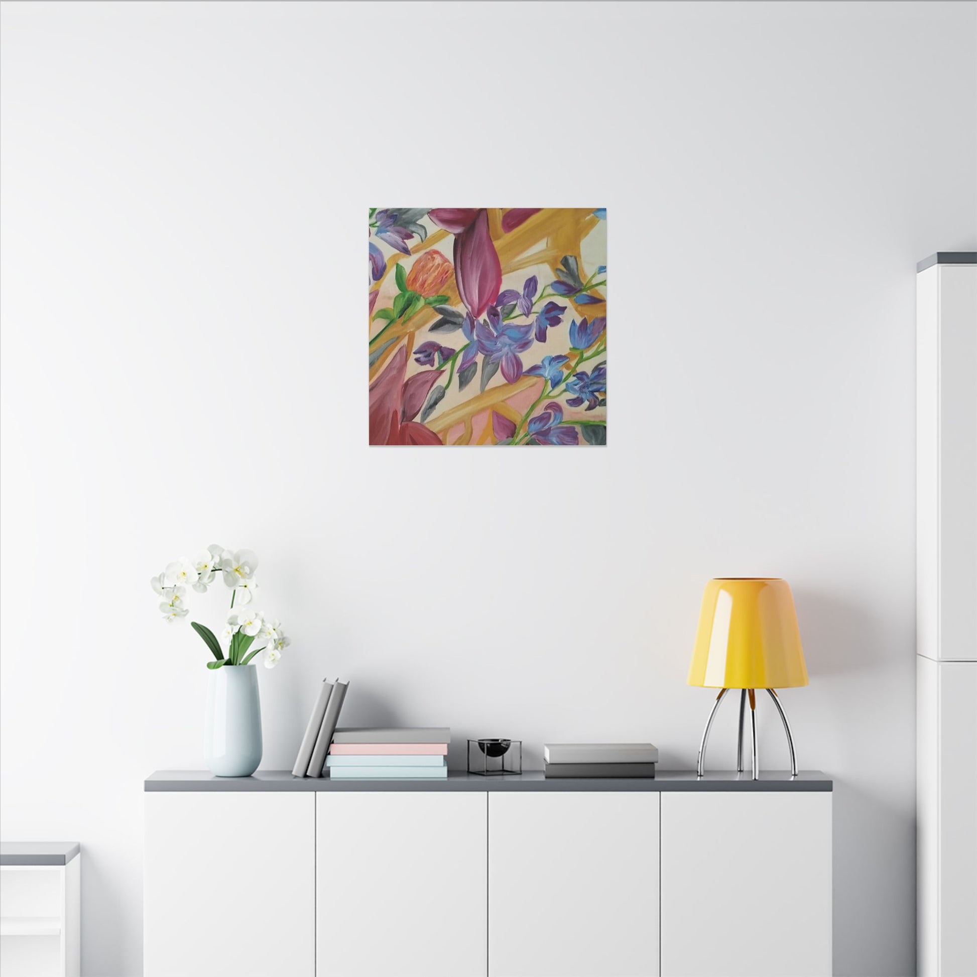 'A Dream of Flowers' Canvas