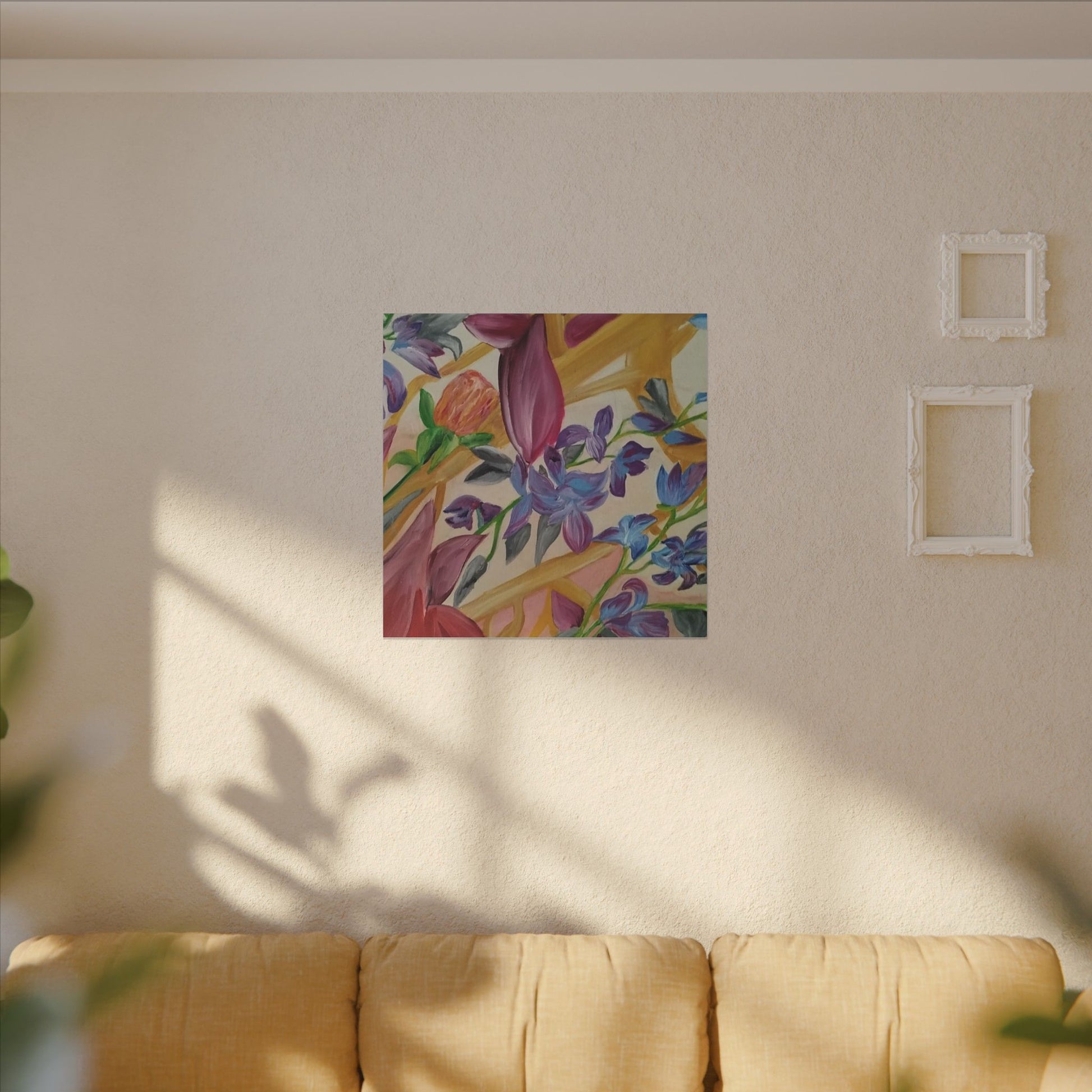'A Dream of Flowers' Canvas