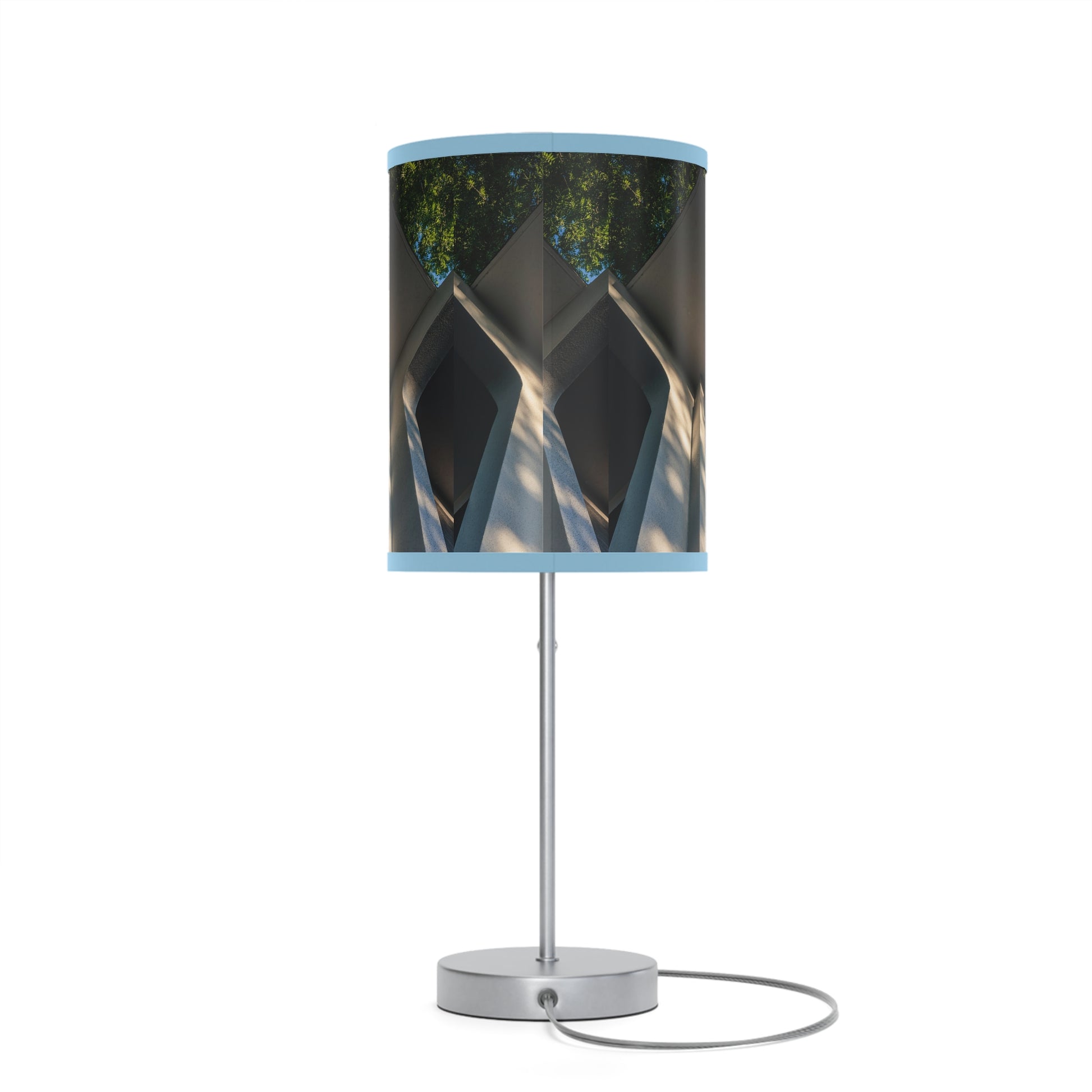 Geometric Corner Table Lamp