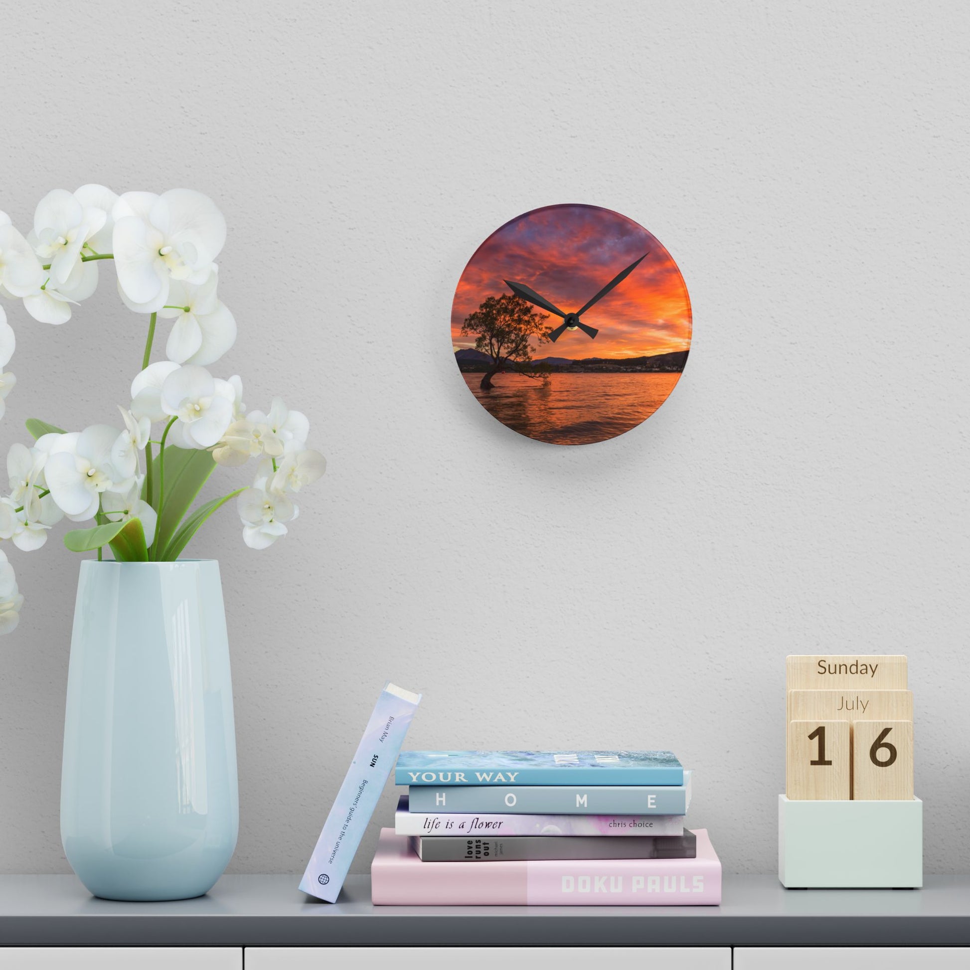 Wanaka Queenstown Wall Clock