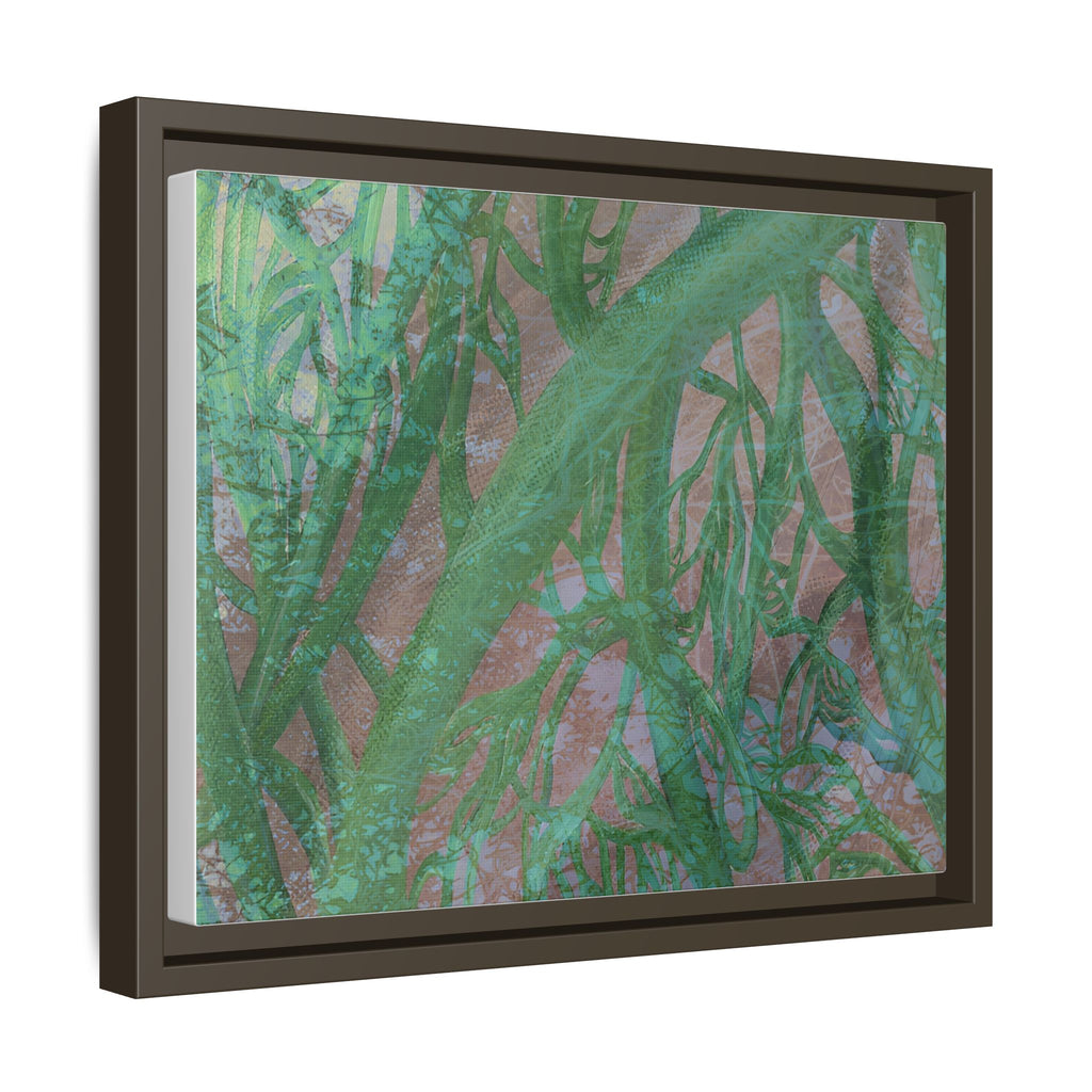 Inner Depths Framed Canvas Art