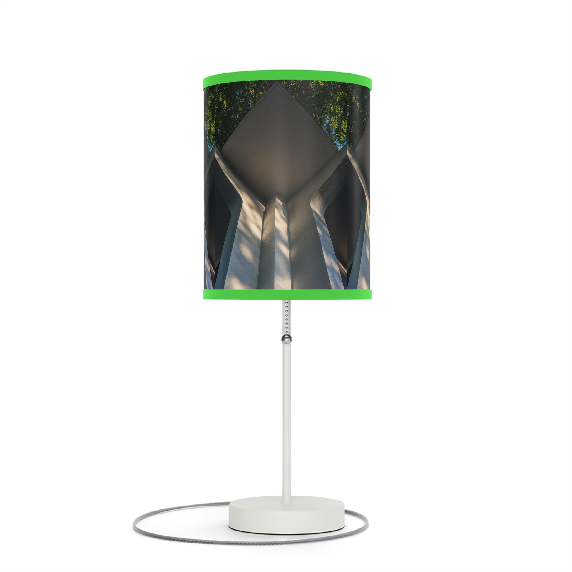 Geometric Corner Table Lamp
