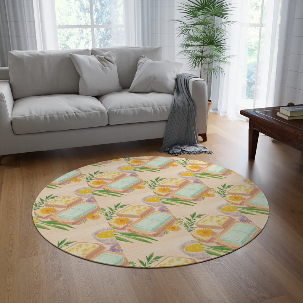 Soap Round Rug