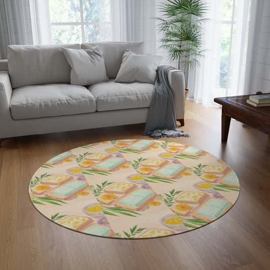 Soap Round Rug