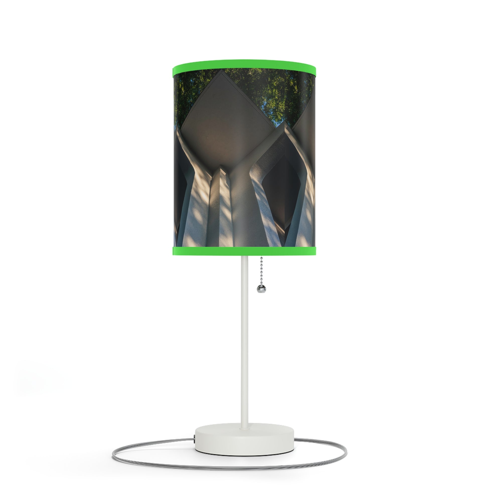 Geometric Corner Table Lamp