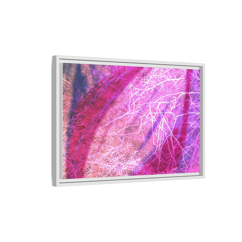 'A Bloom' Framed Canvas Art