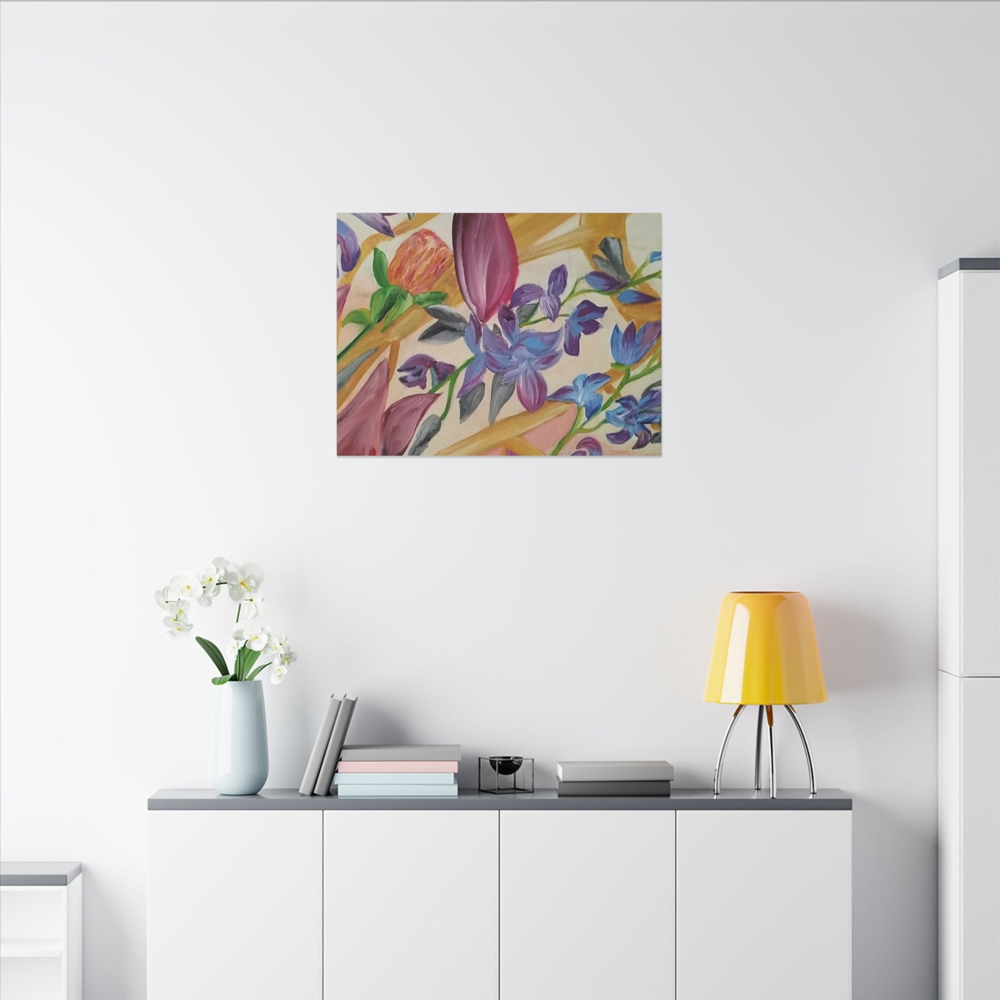 'A Dream of Flowers' Canvas