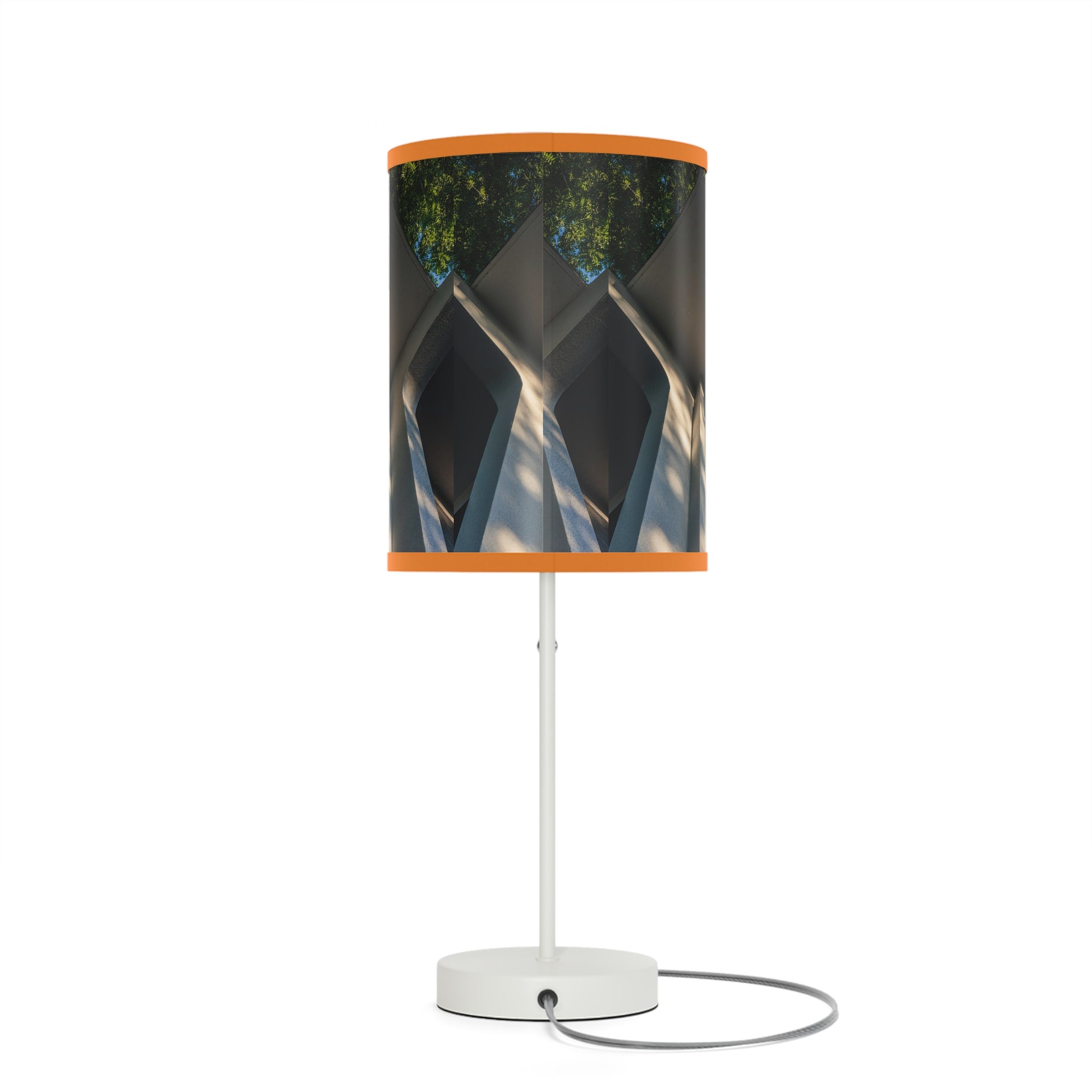 Geometric Corner Table Lamp