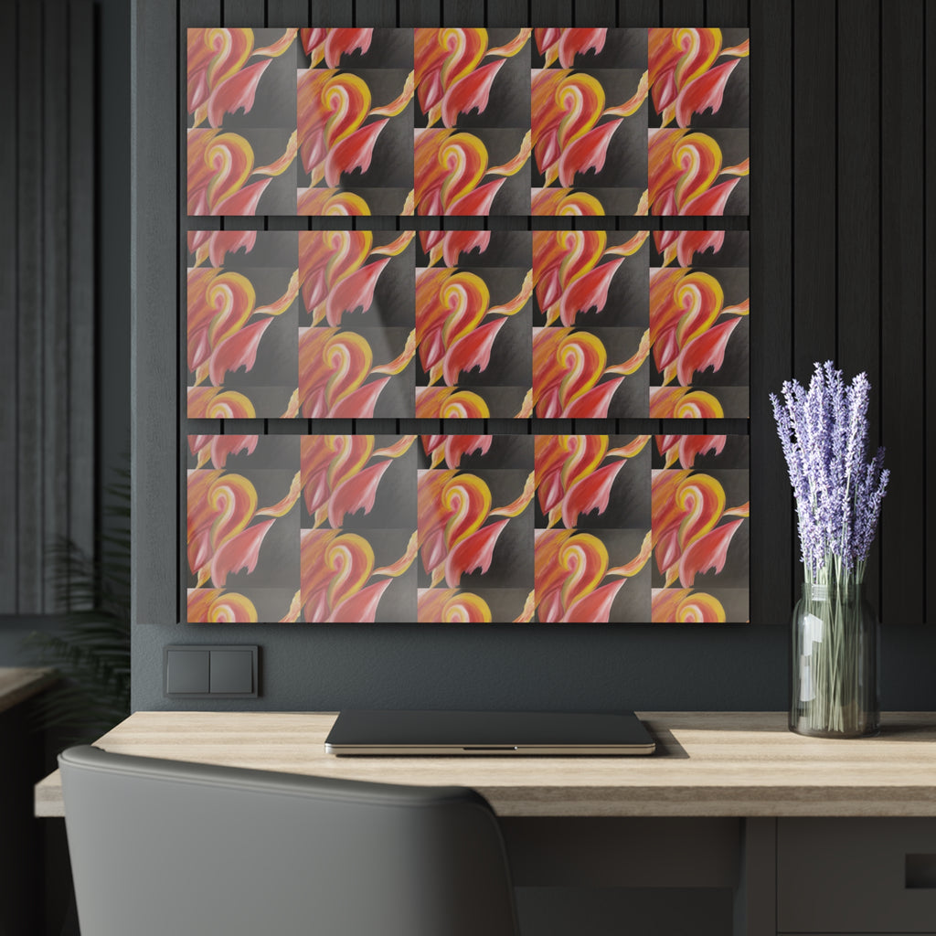 'A Autistic Phoenix' Acrylic Prints (Triptych)