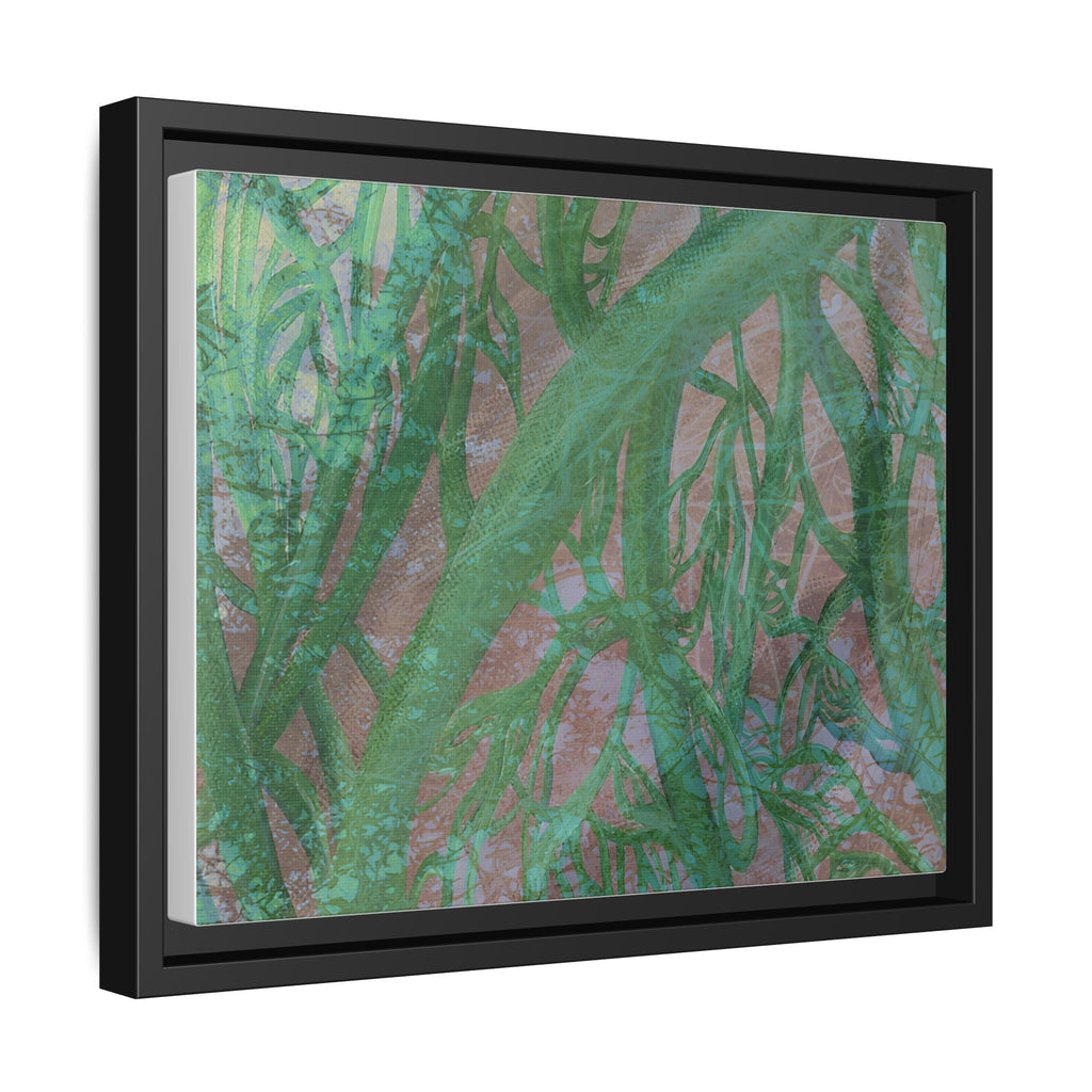 Inner Depths Framed Canvas Art