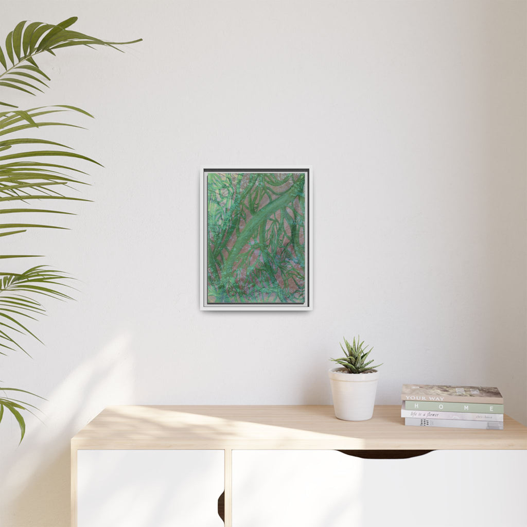 Inner Depths Framed Canvas Art