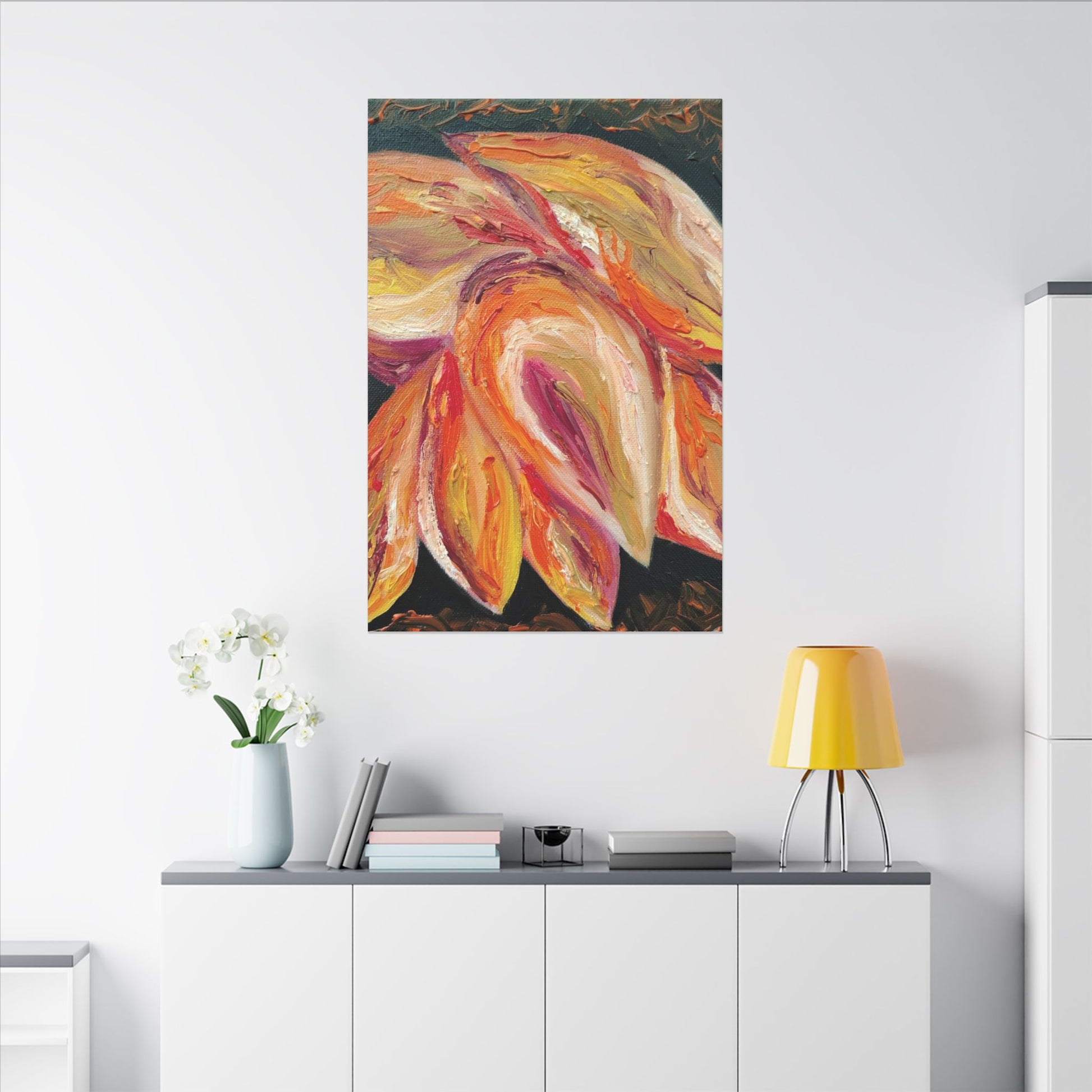 ' A Dramatic Awakening' Canvas