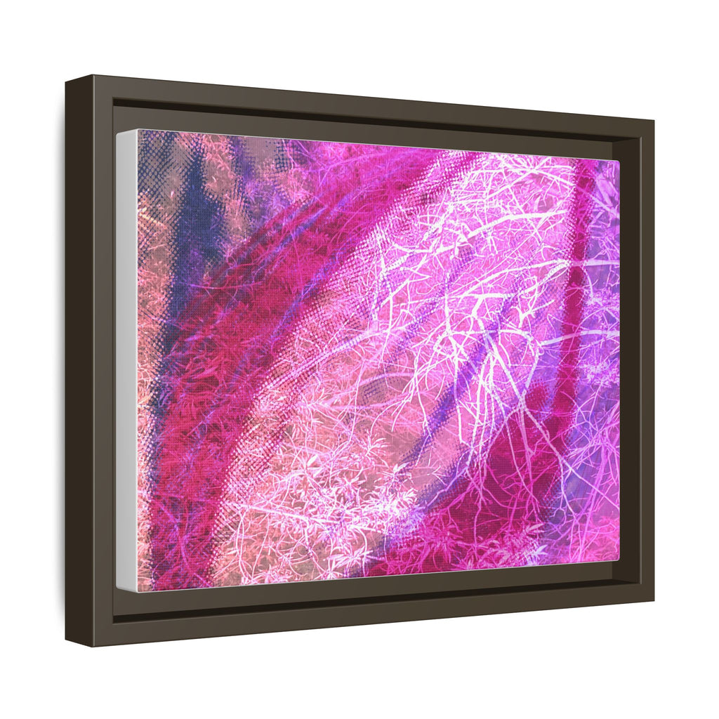 'A Bloom' Framed Canvas Art