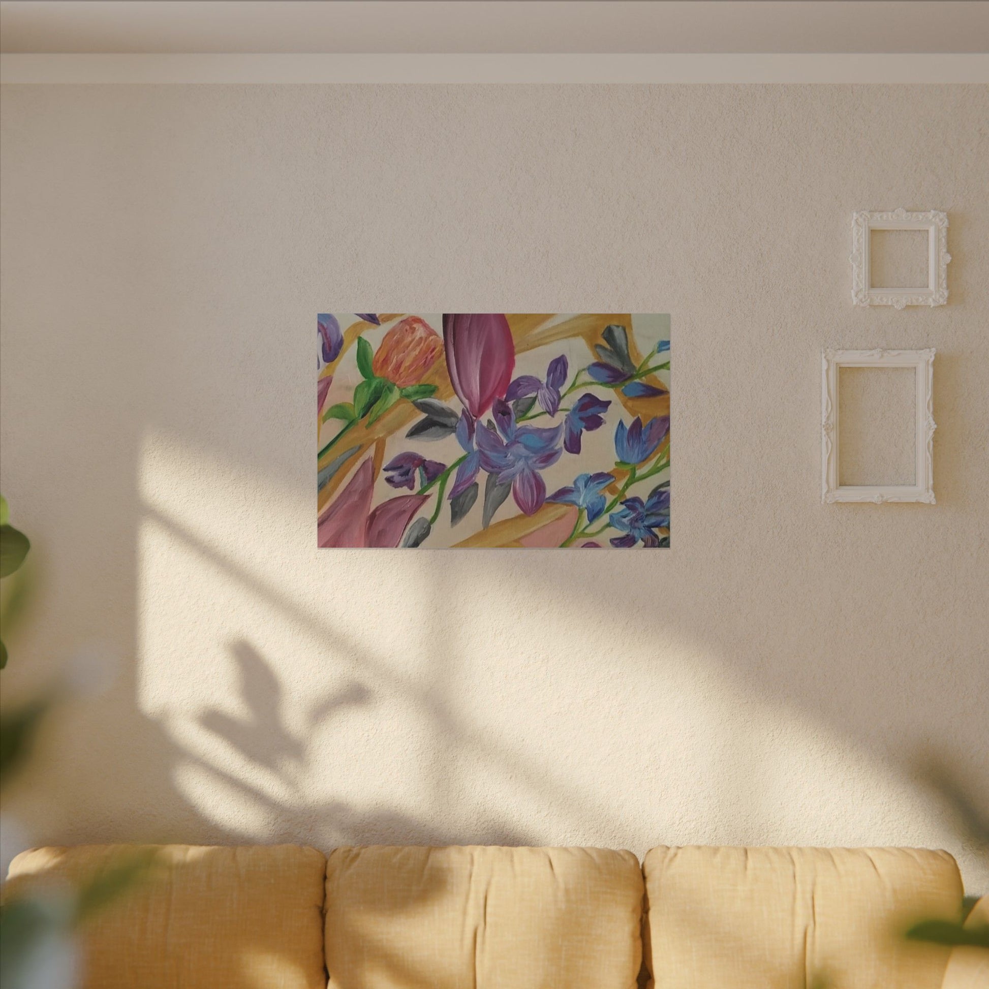 'A Dream of Flowers' Canvas
