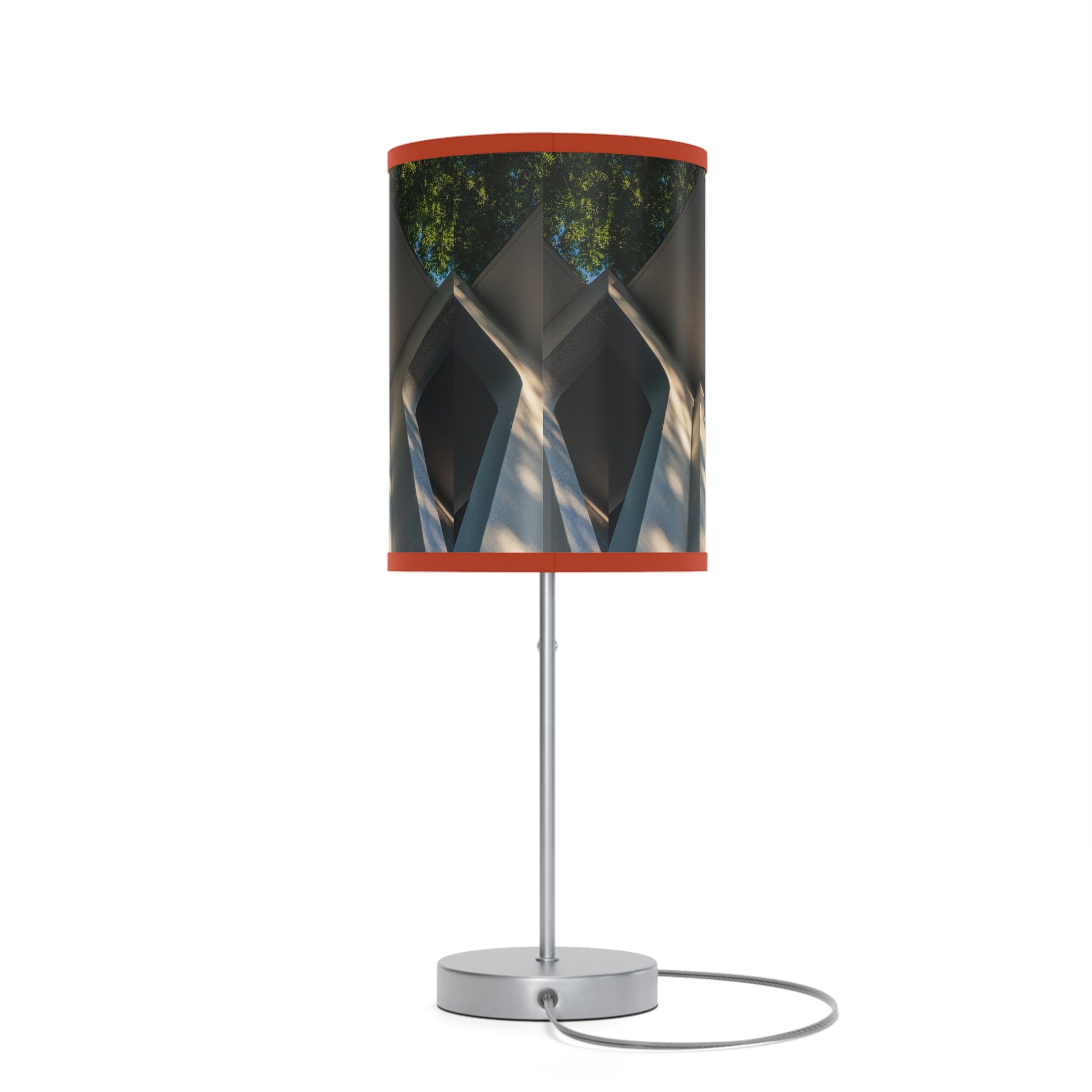 Geometric Corner Table Lamp