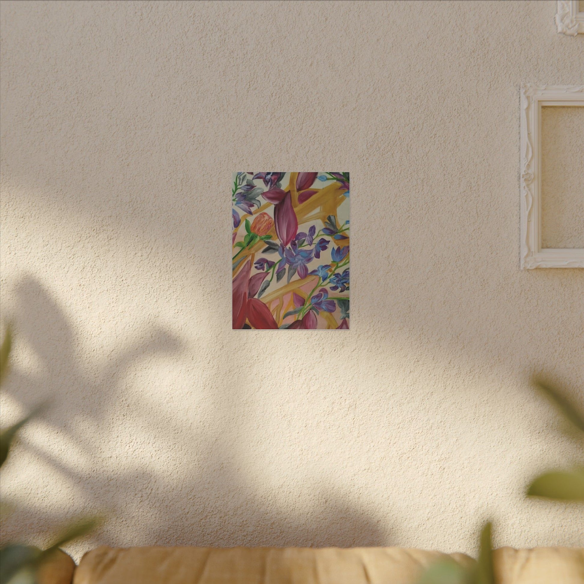 'A Dream of Flowers' Canvas