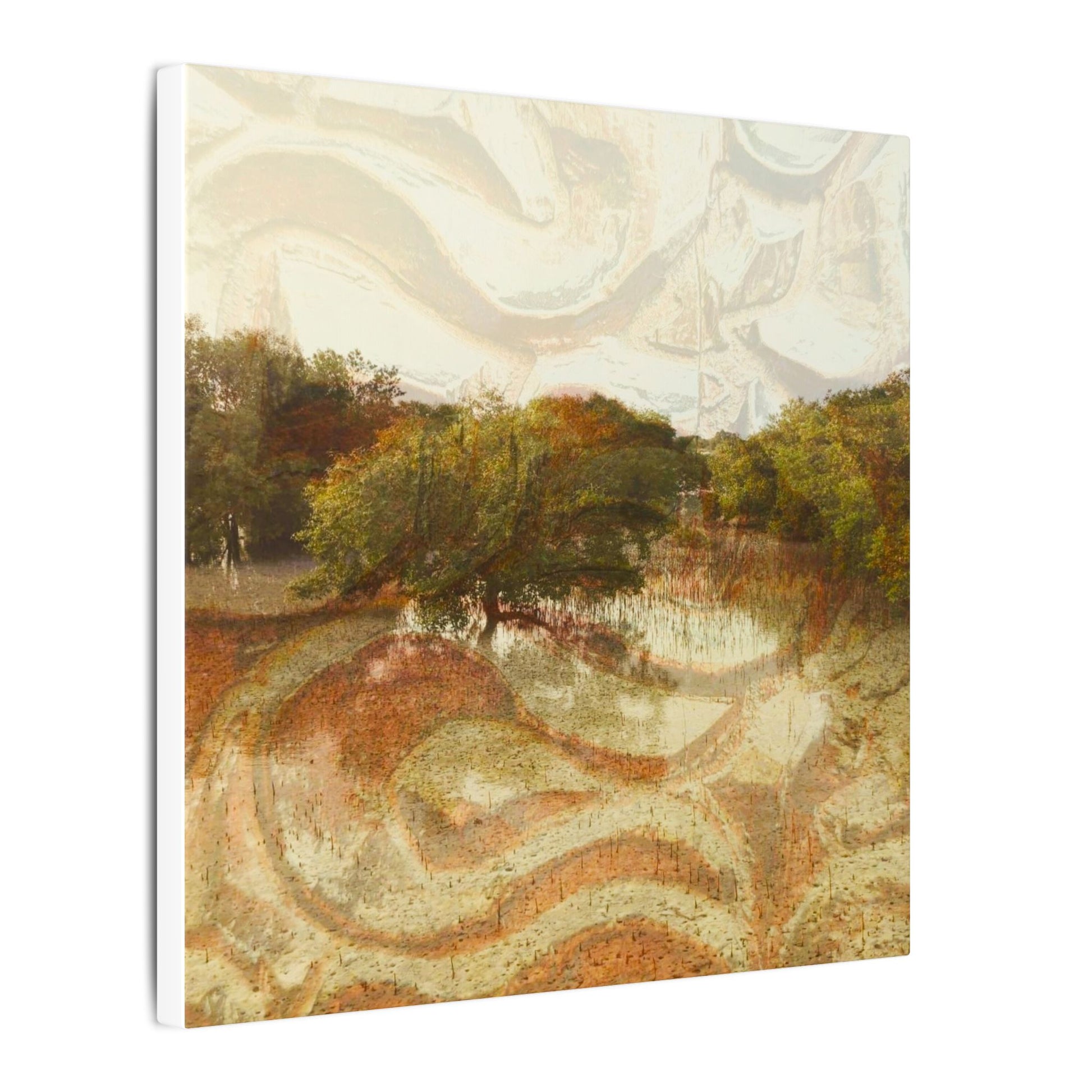 Serene Mangroves Canvas