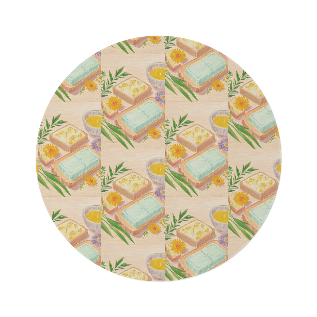 Soap Round Rug