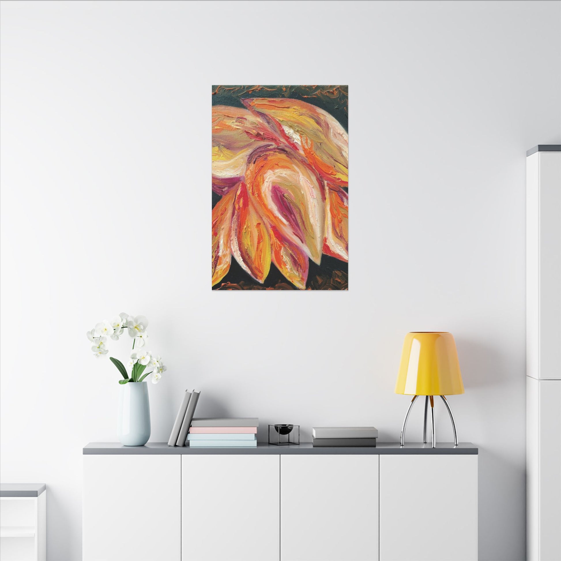 ' A Dramatic Awakening' Canvas