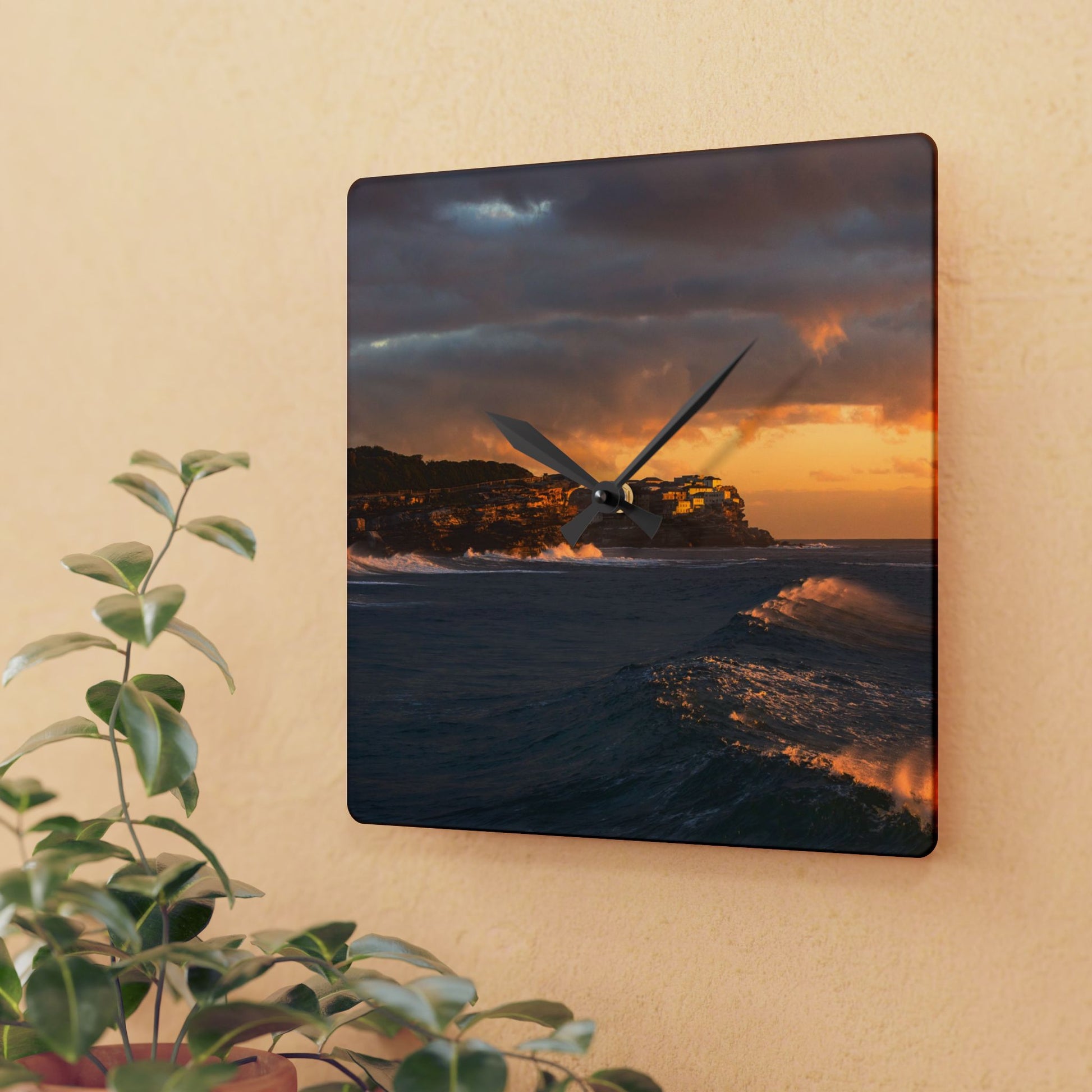 Bronte Surf Wall Clock