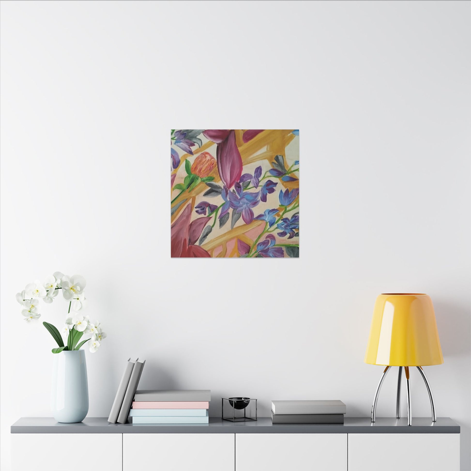 'A Dream of Flowers' Canvas